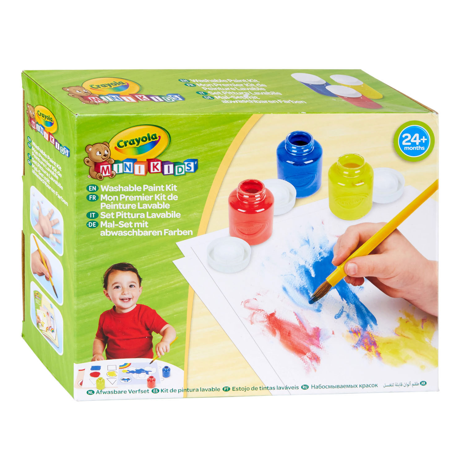 Crayola Mini Kids Tvättbara Stämplingsfiltspennor.