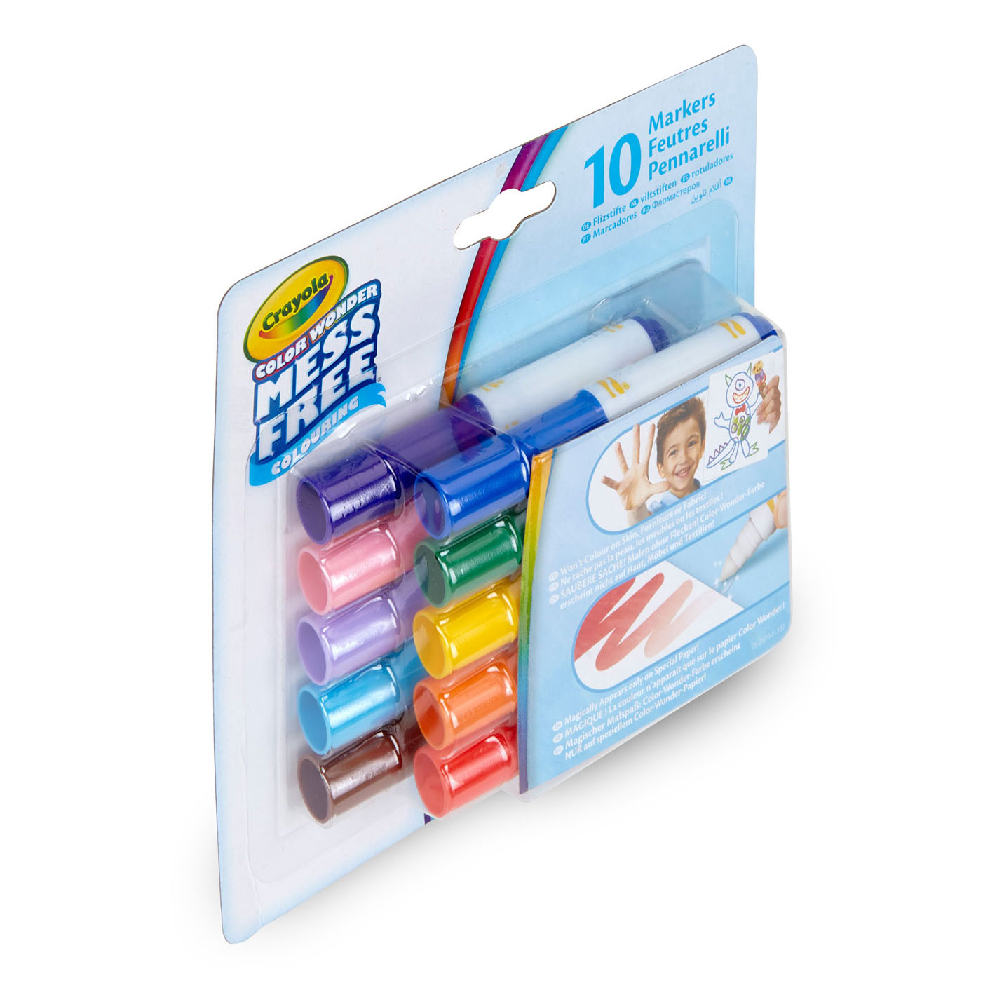 Crayola Color Wonder Markers - 10 Classic Colors