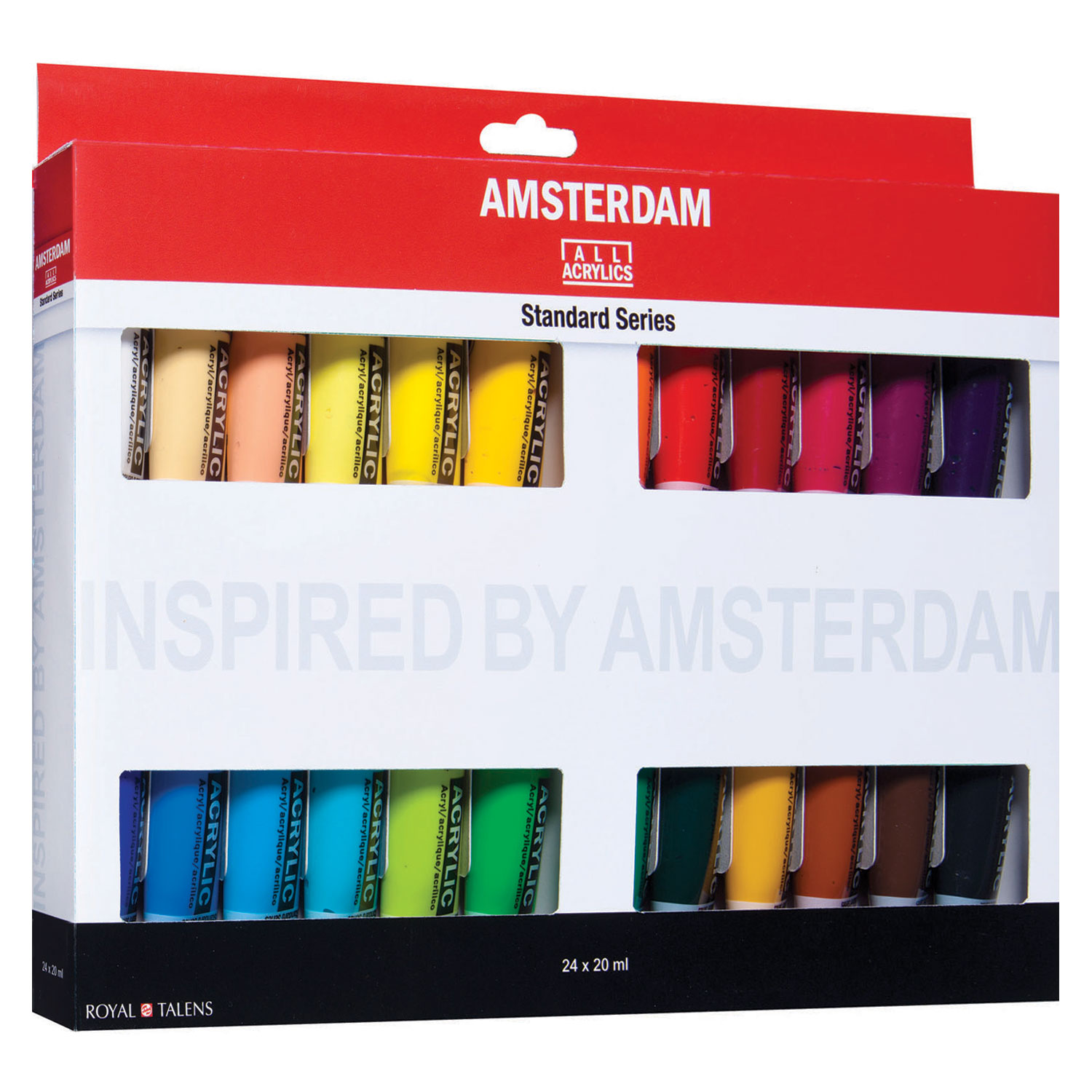 Amsterdam Acrylic Paint Standard Set, 24dlg.