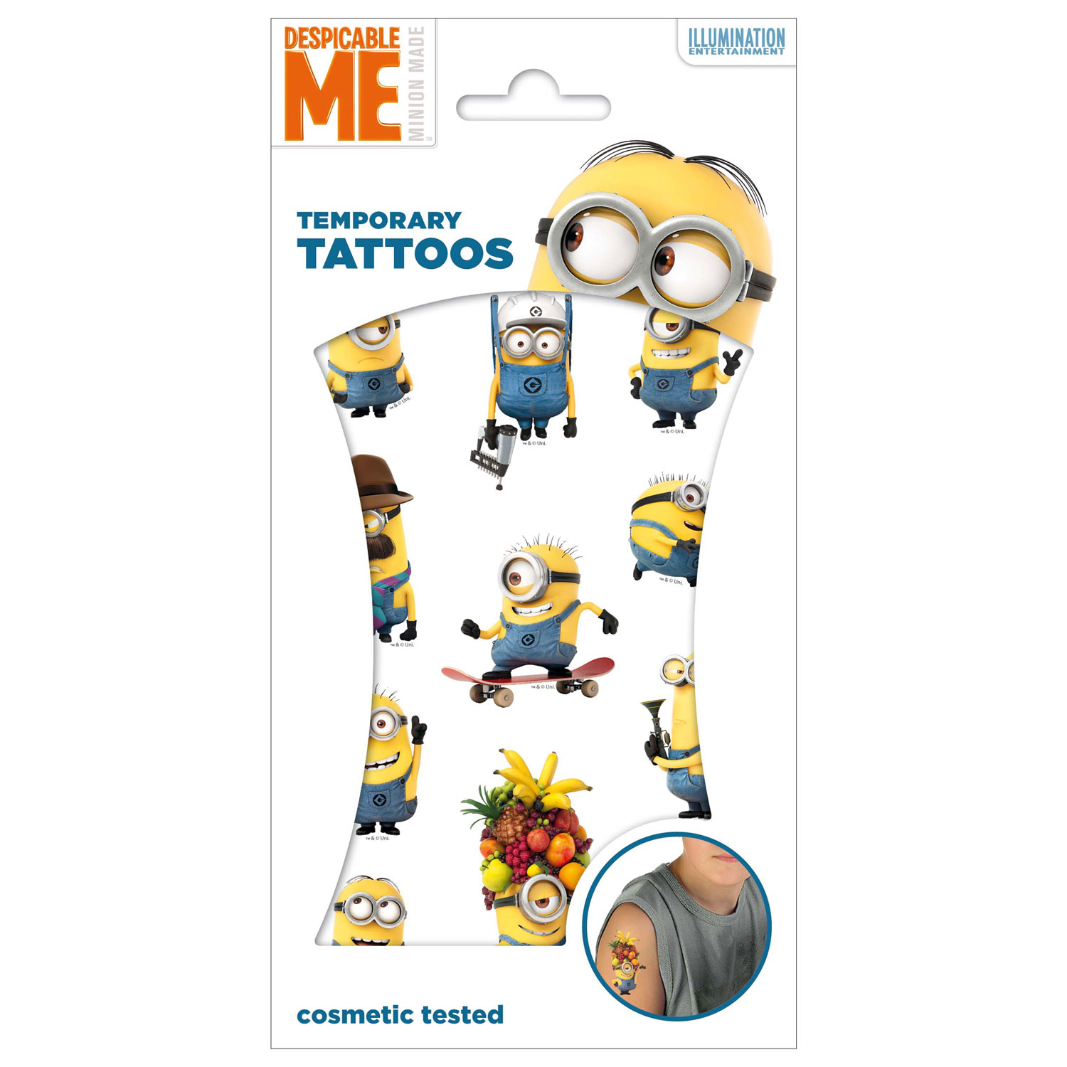 Despicable Me Minions Temporary Tattoos 24ct Ship for sale online | eBay