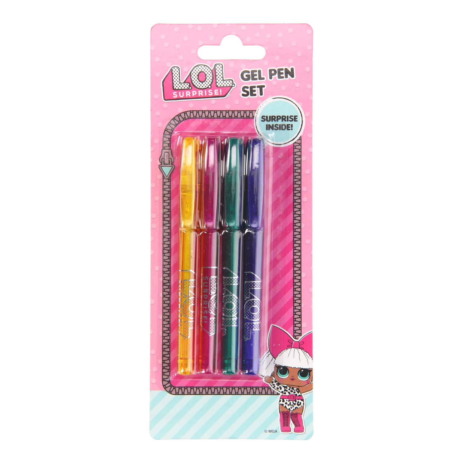 L.O.L Surprise Gel Pen Set Kit, 20 Pieces