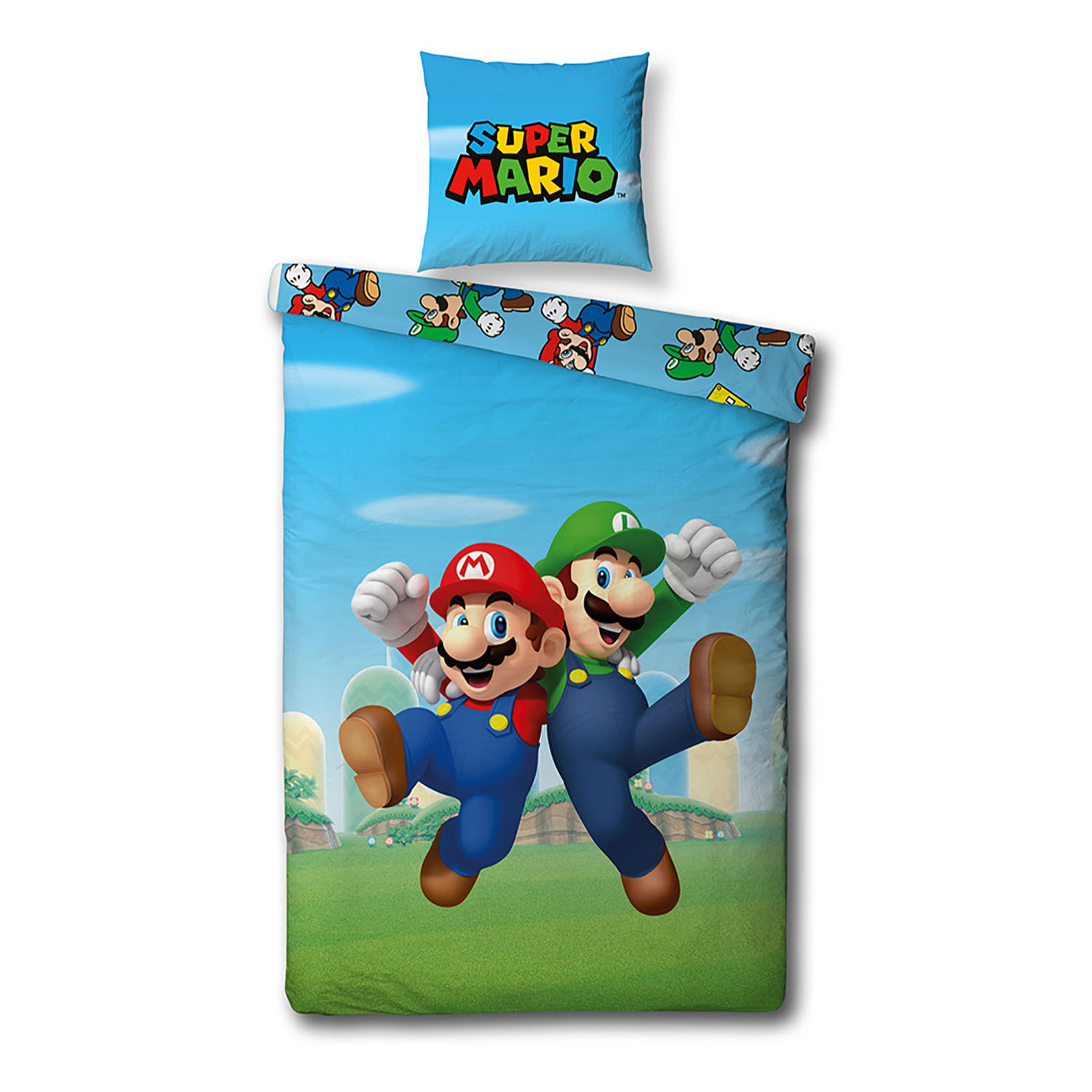 Worden straal Het is goedkoop Dekbedovertrek Super Mario Bros | Thimble Toys
