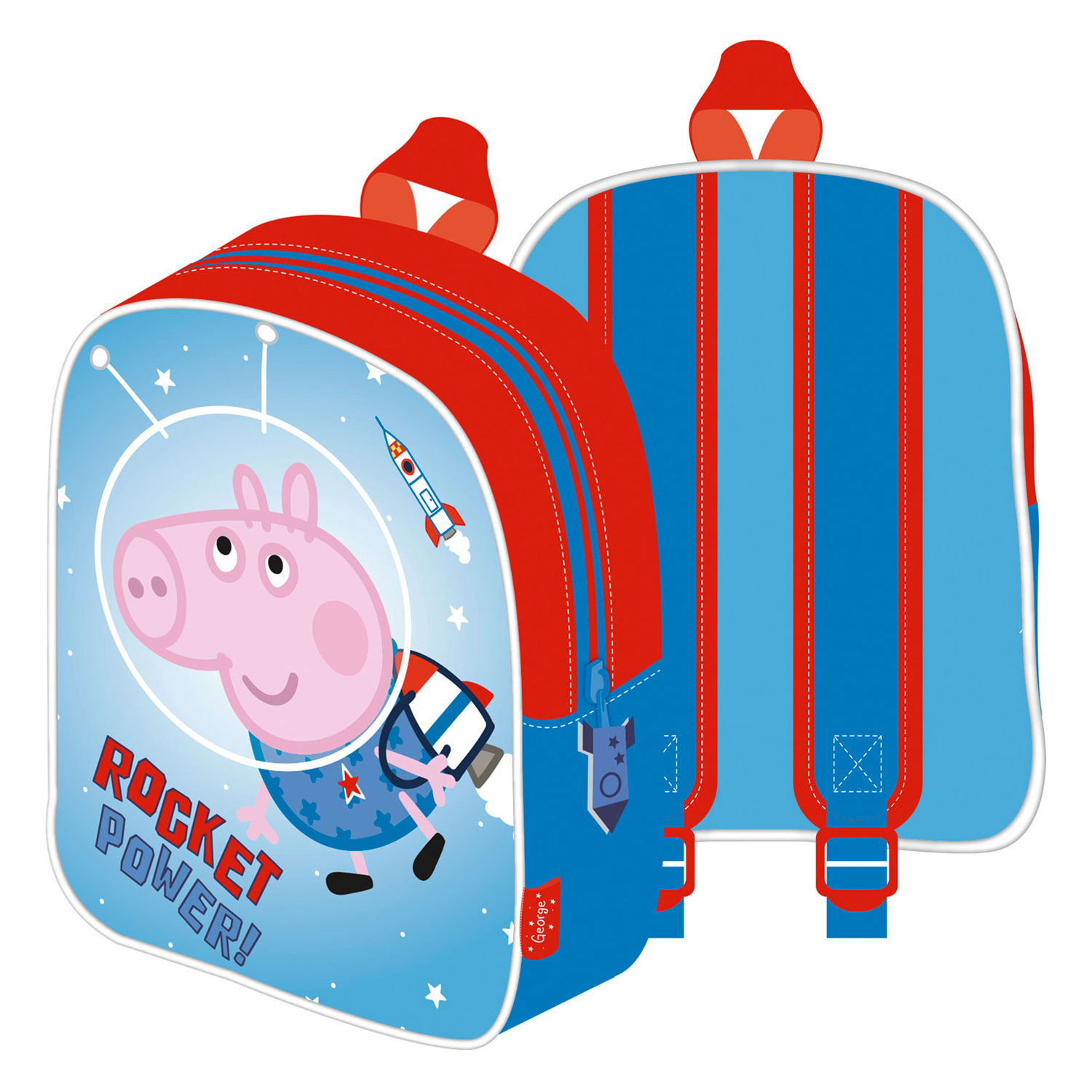 Backpack Peppa Pig George Space Travel Thimble Toys