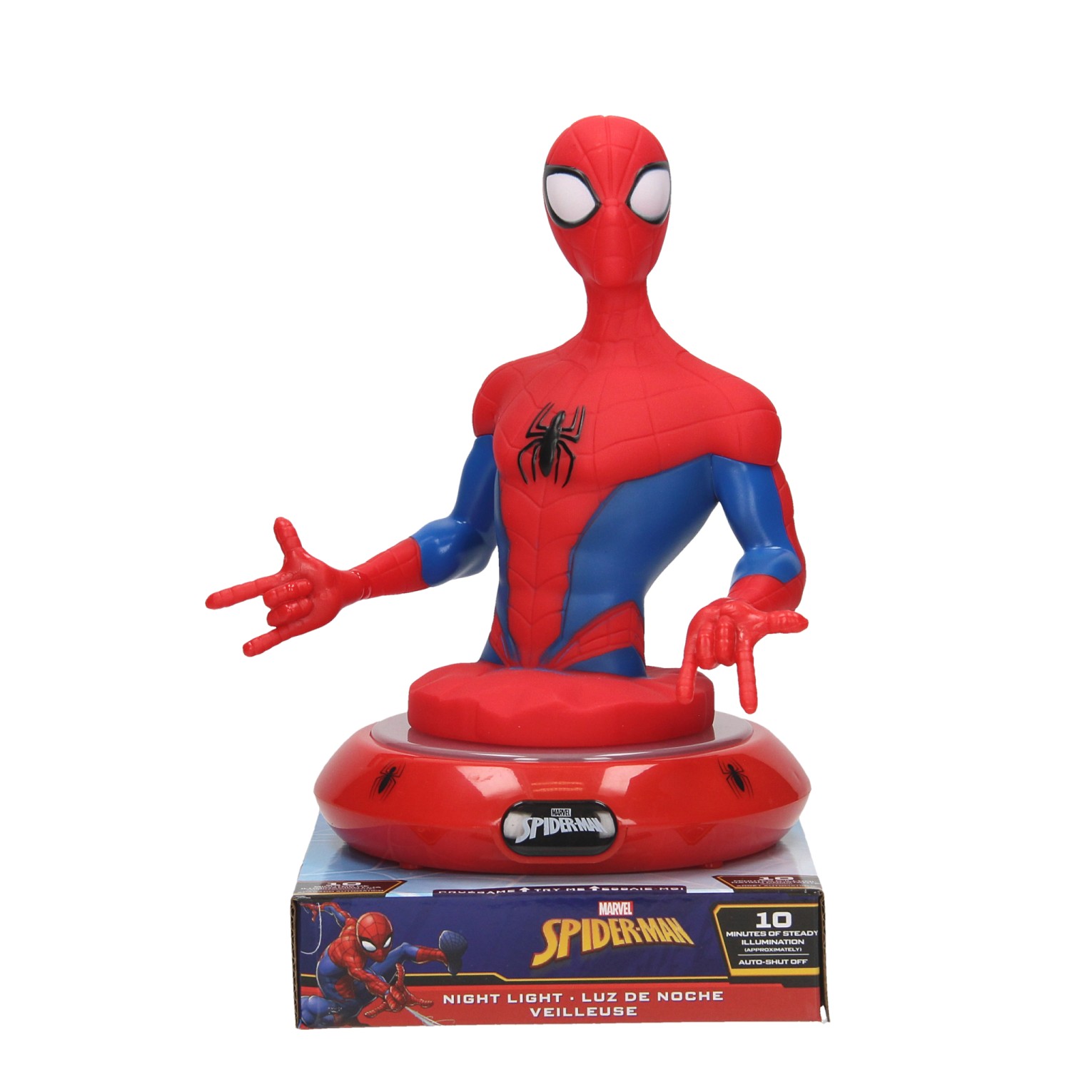 Kinderachtig soort Incident, evenement Spiderman 3D Nachtlamp | Thimble Toys