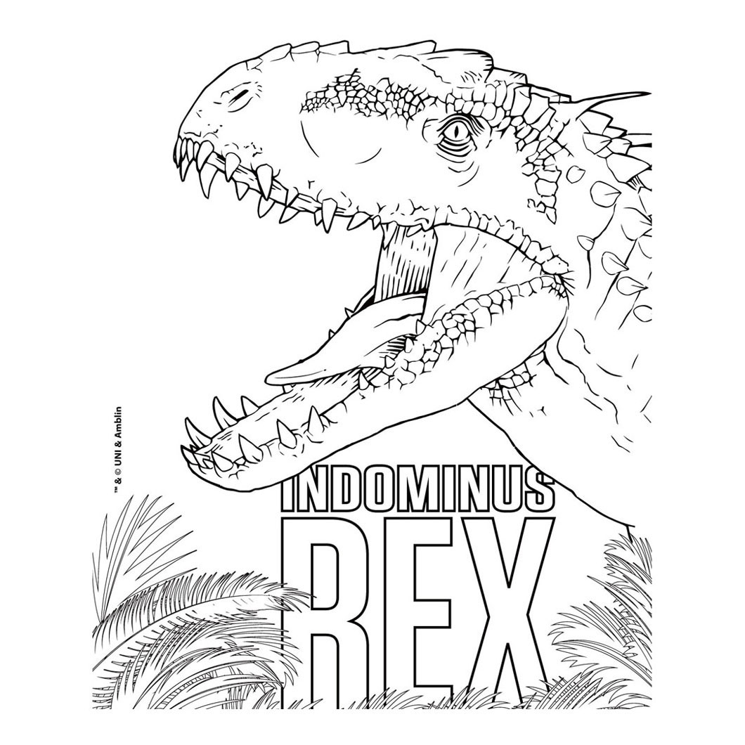 Jurassic Park Coloring Pages