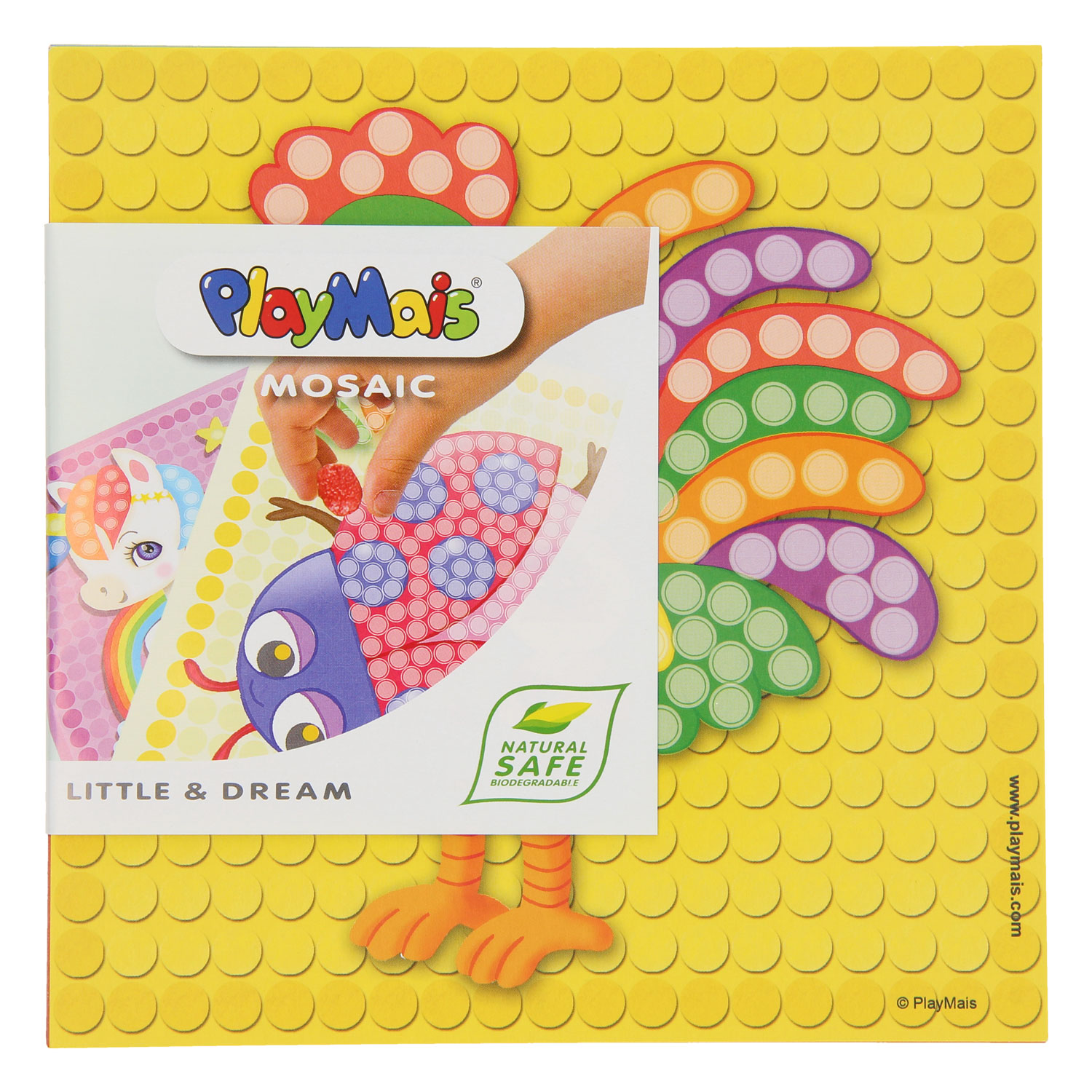 PlayMais Mosaic Zoo: 2300 Pezzi Di Mais Colorato Per Creare 6 Animali - Set Creativo Per Bambini