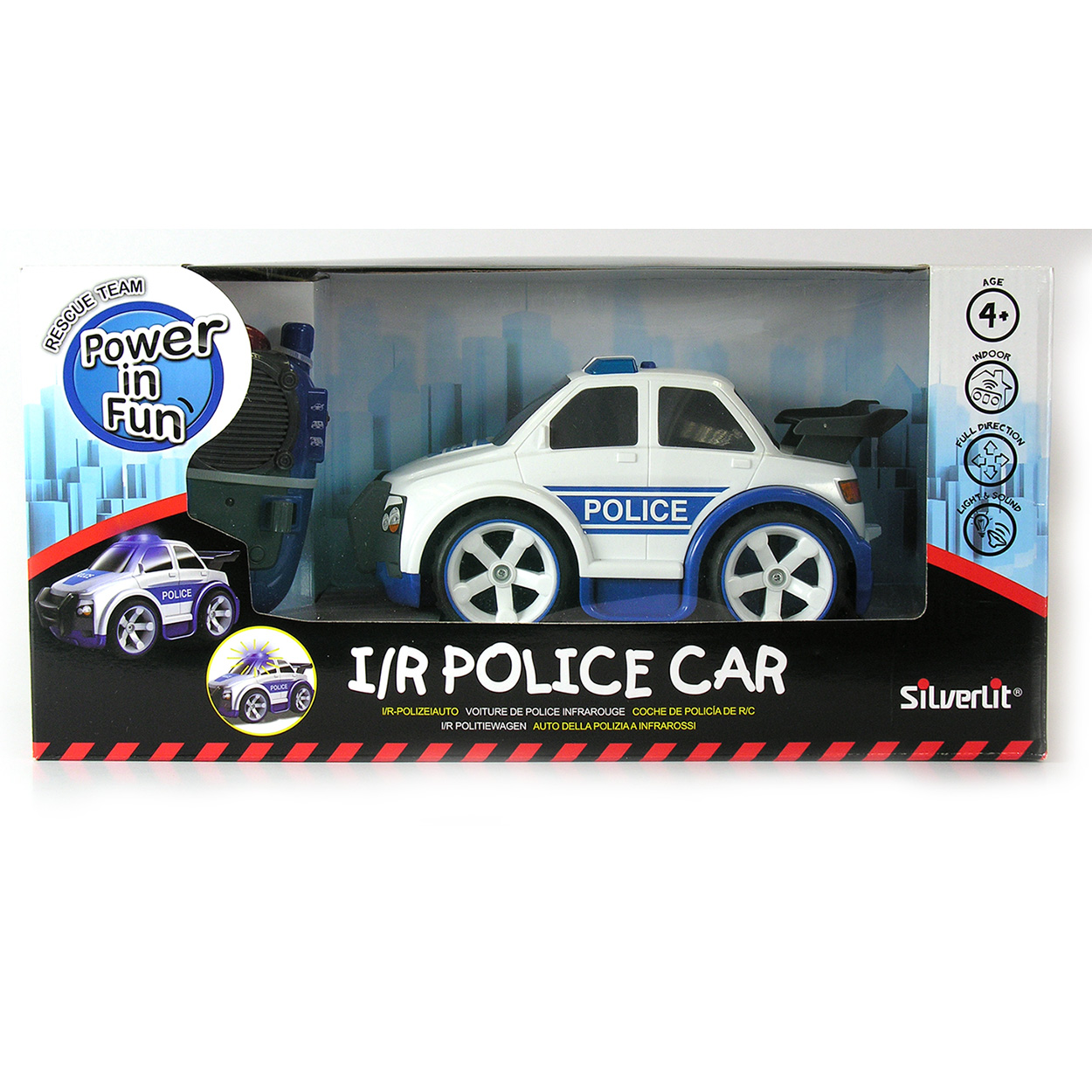 Silverlit Tooko Build My First Police Car – Auto Polizia RC Da Costruire, 22 Pezzi, Cacciavite 2 In 1, Dai 3 Anni