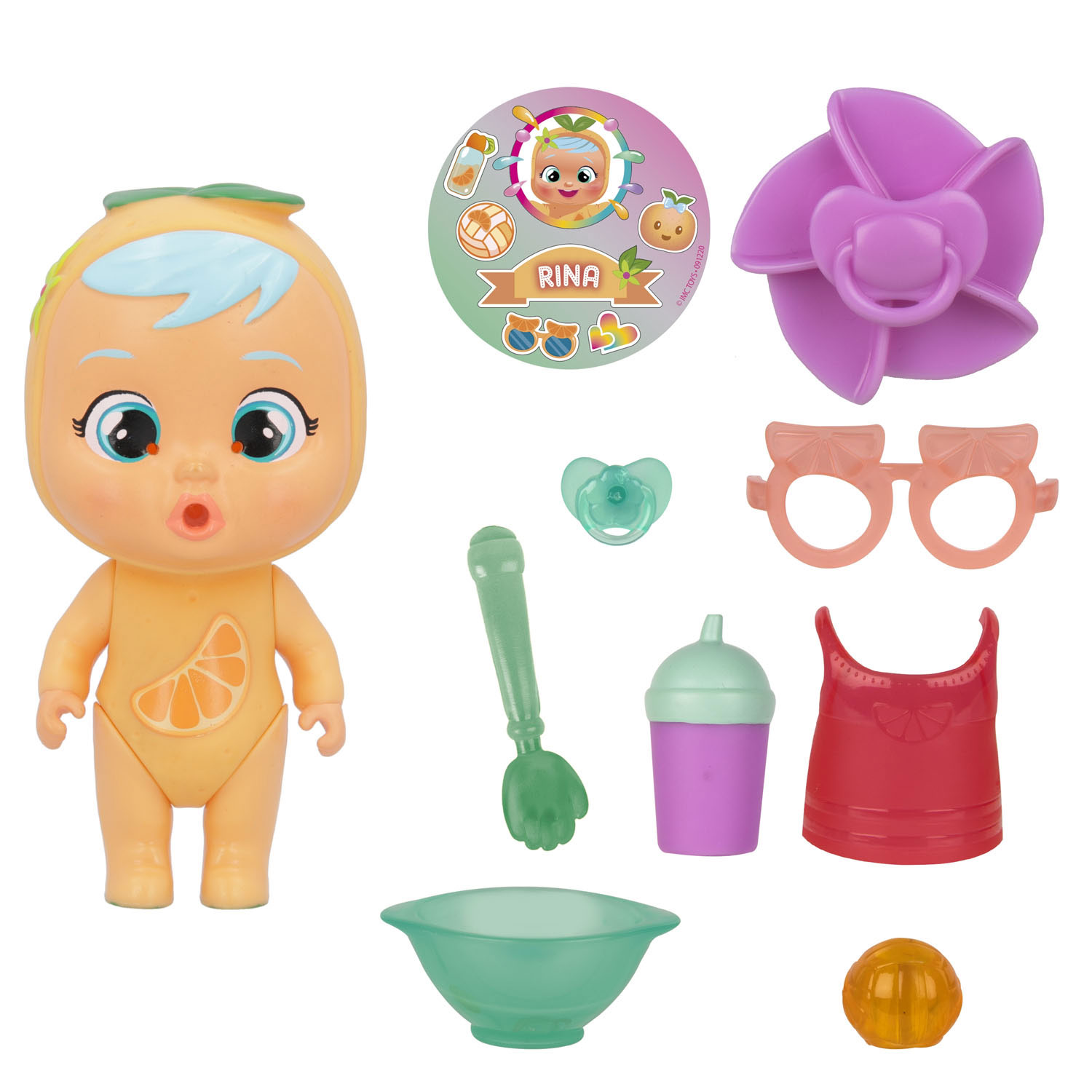  Cry Babies Magic Tears - Tutti Frutti House Series, Pink : Toys  & Games