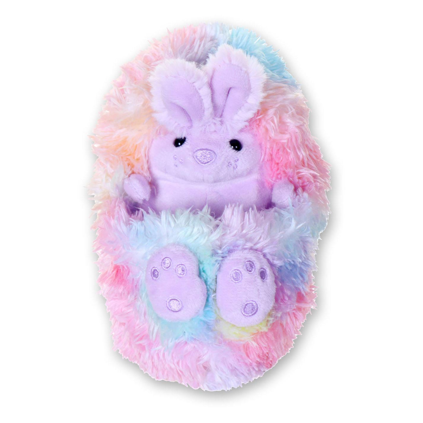 aan de andere kant, Continentaal duim Curlimals Bo The Rainbow Bunny Interactive Plush Toy | Thimble Toys