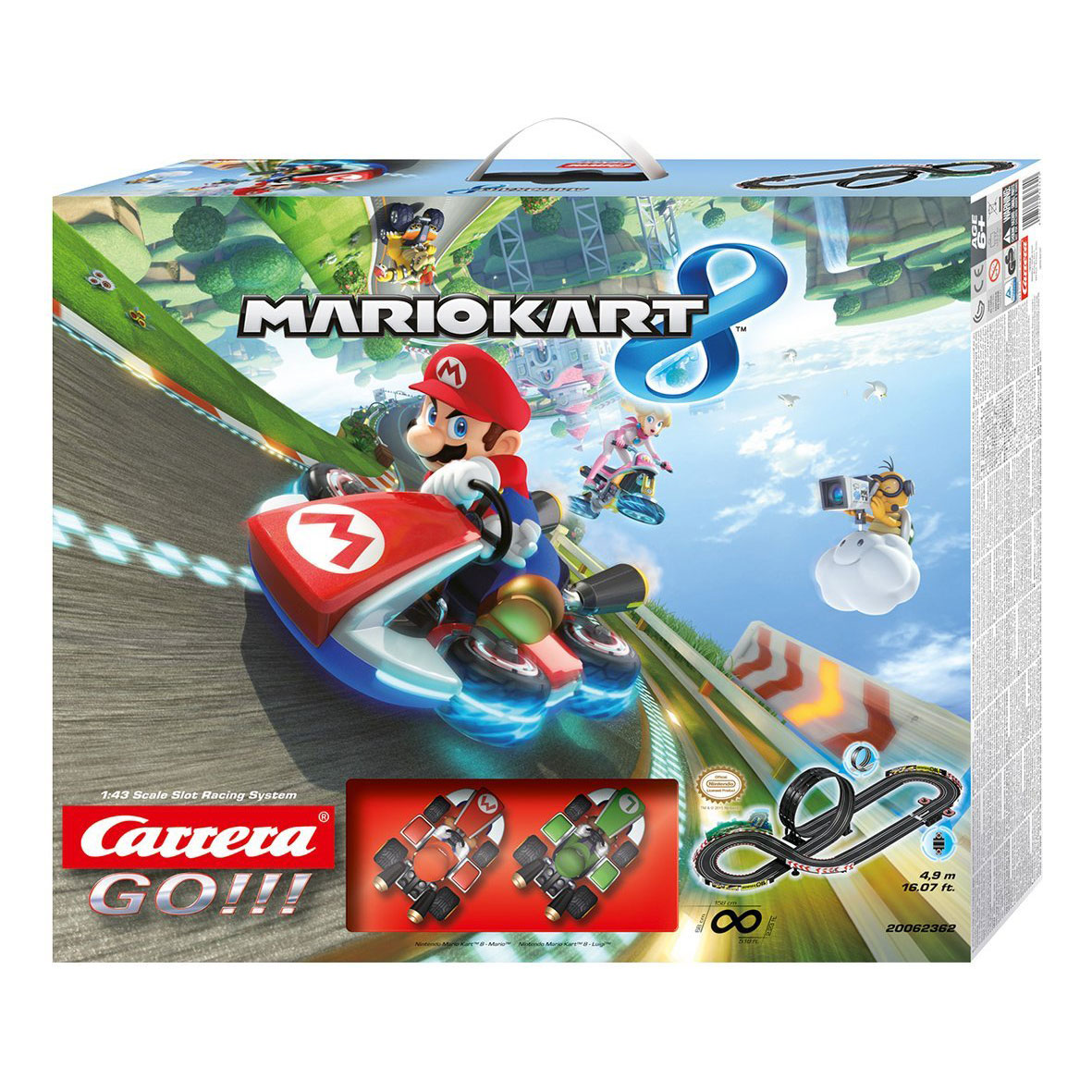 vervoer Geniet Vervreemden Carrera GO!!! Race course-Mario Kart 8 | Thimble Toys