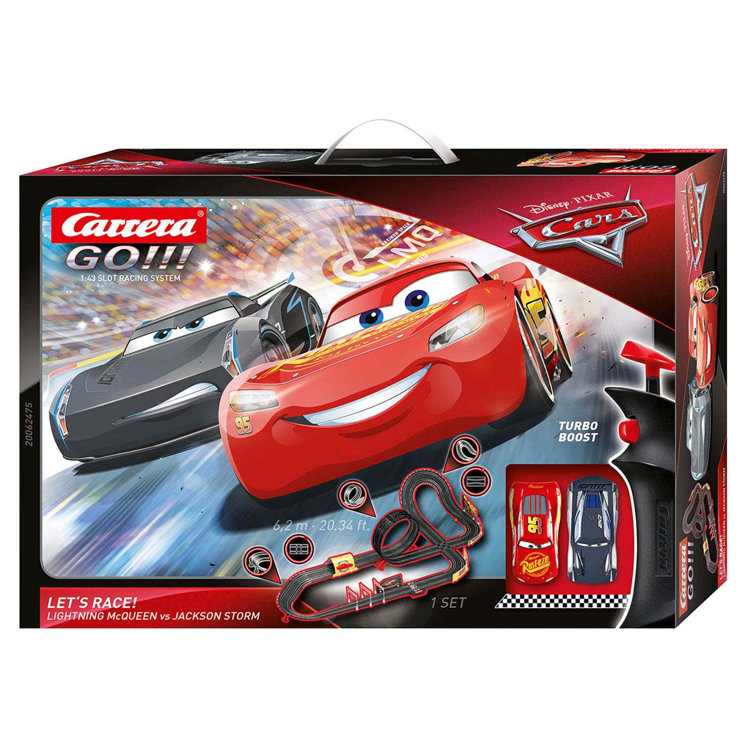 herten Baleinwalvis Eigenlijk Carrera GO !!! Racetrack - Cars Let&#39;s Race! | Thimble Toys
