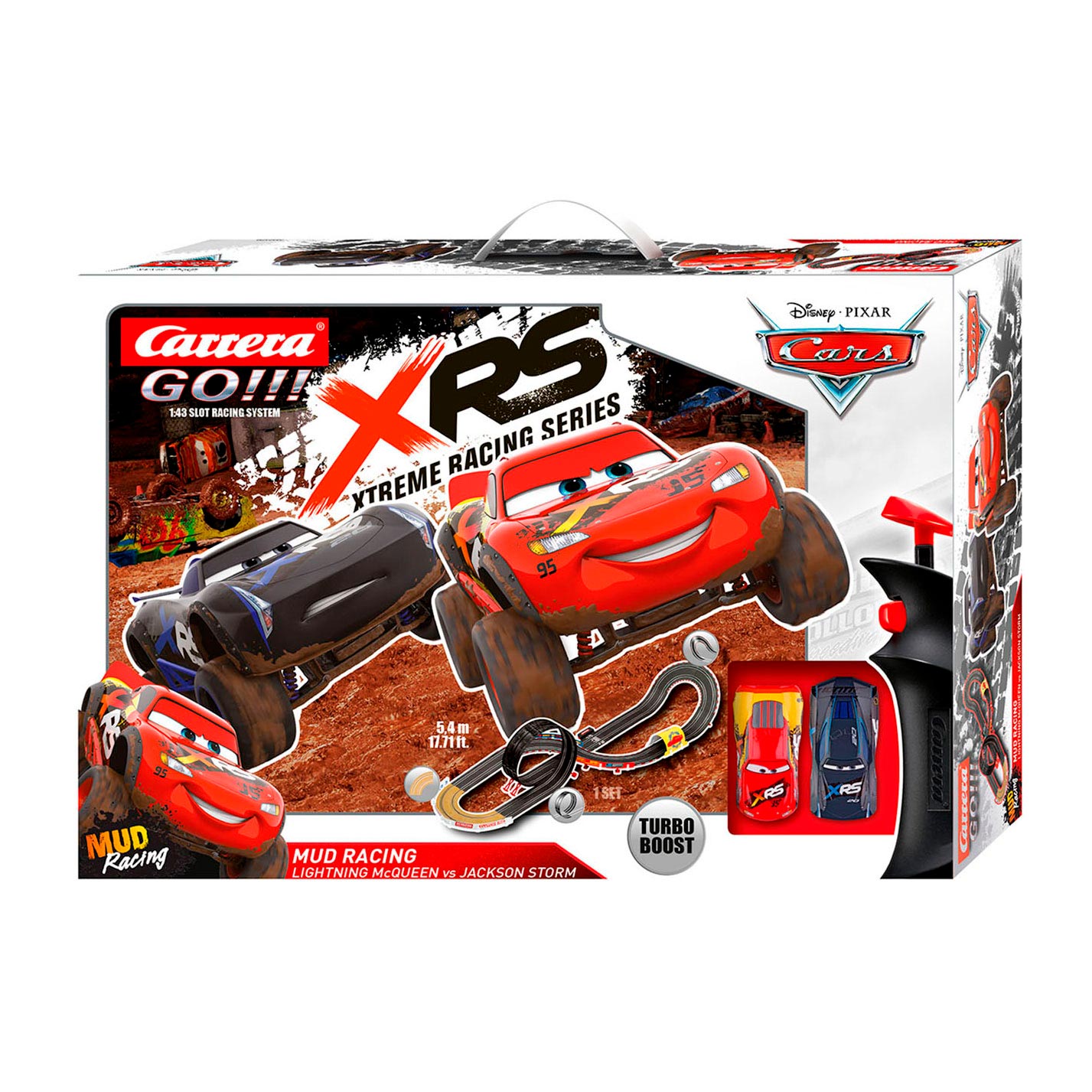 Carrera GO, Disney. Pixar Cars - Jackson Storm - Mud Racers —