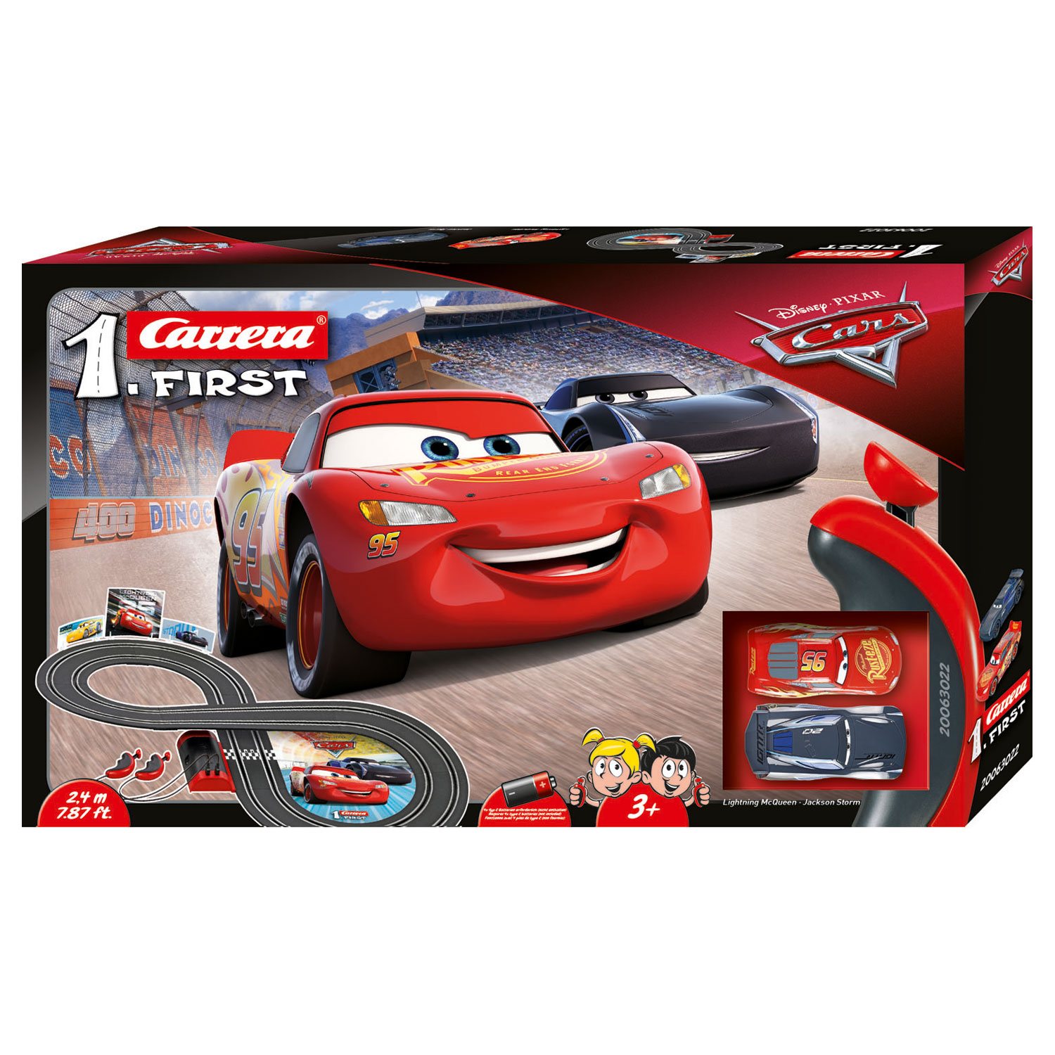 Carrera First Race Track - Cars | Thimble Toys