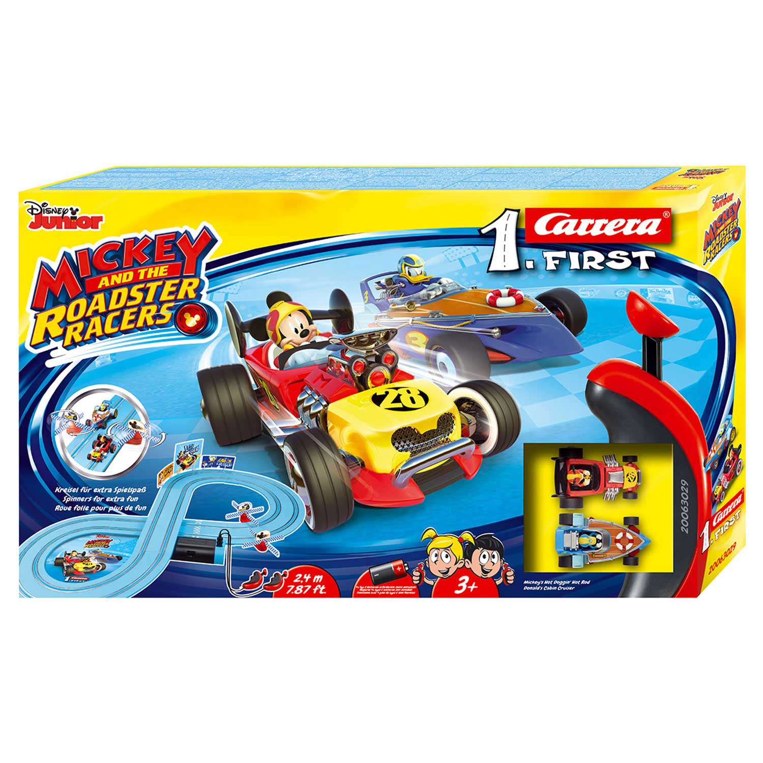 Carrera First Race Track - Mickey and the Roadster Racers | Thimble Toys