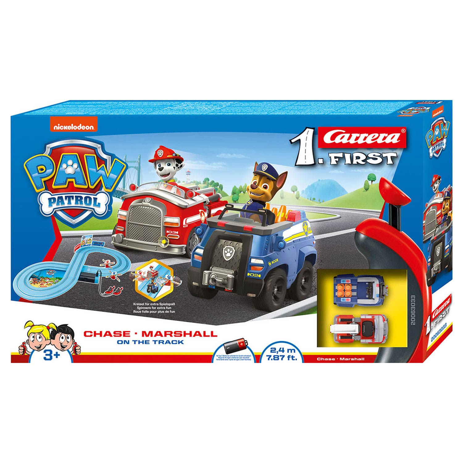 Carrera First Race Track - PAW Patrol 'On the Track' | Thimble Toys