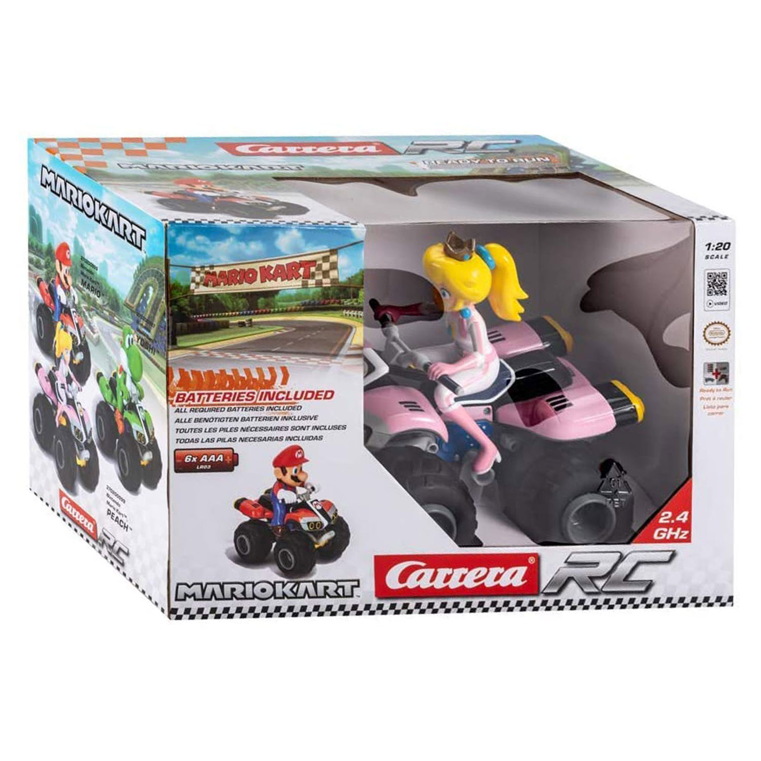 Carrera RC - Super Mario Kart Peach Quad | Thimble Toys