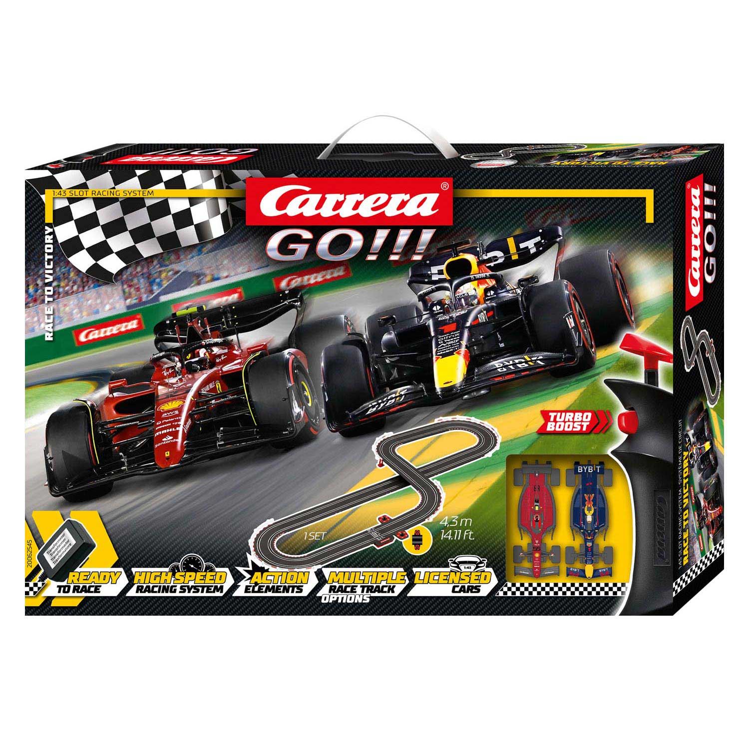 Carrera GO!!! Racetrack - Race to Victory | Thimble Toys