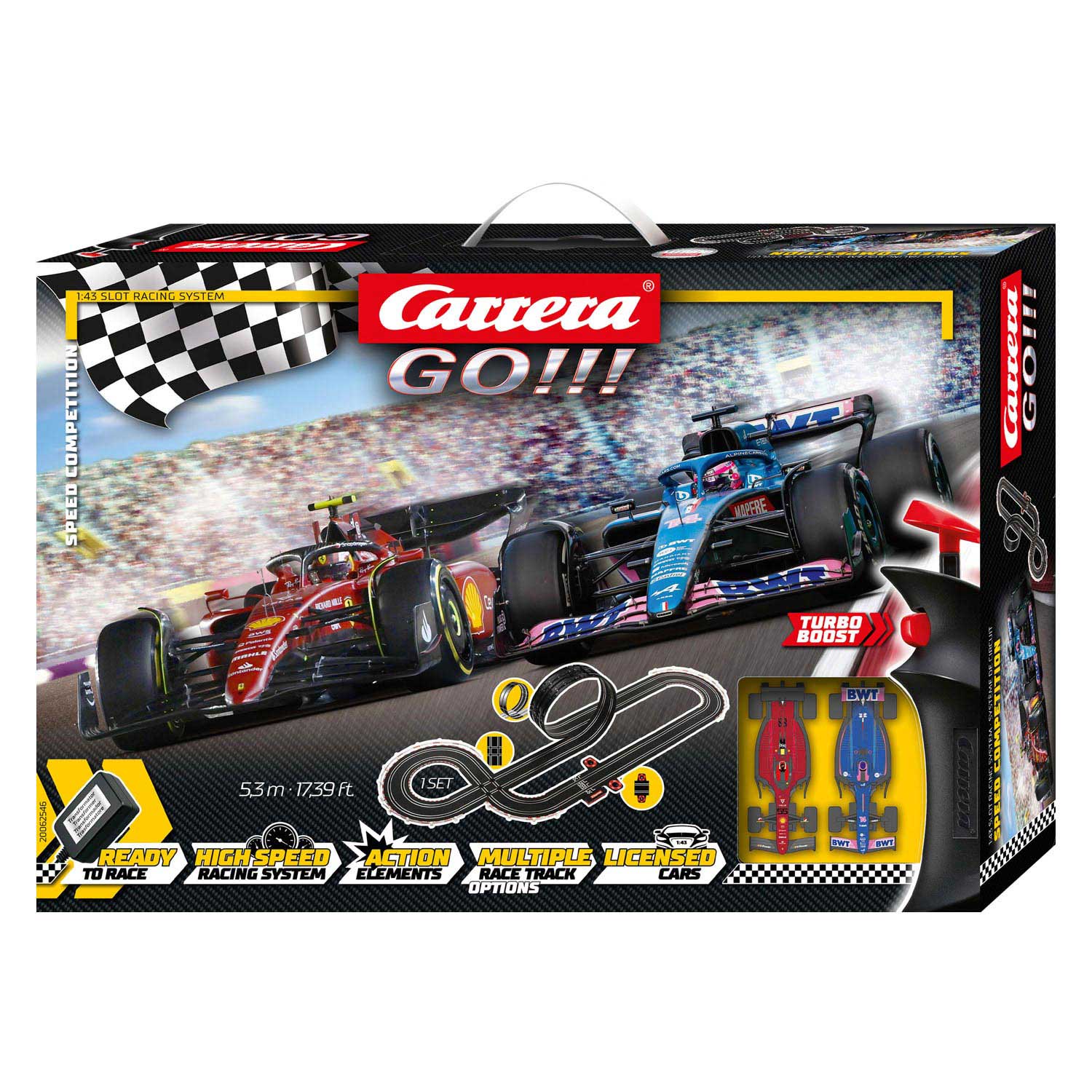 Carrera GO!!! Race Track - Speed Competition | Thimble Toys