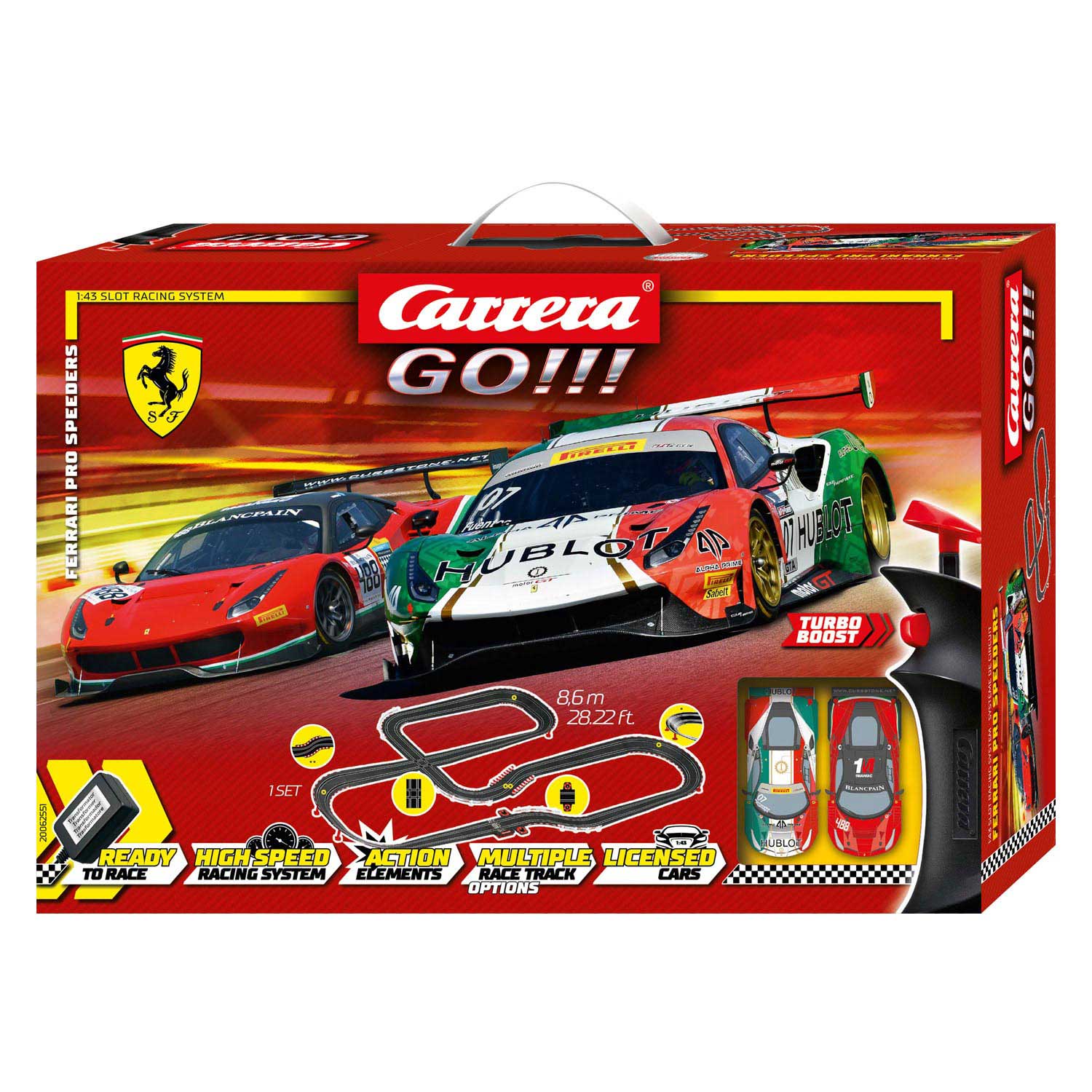 Carrera GO!!! Race track - Ferrari Pro Speeders