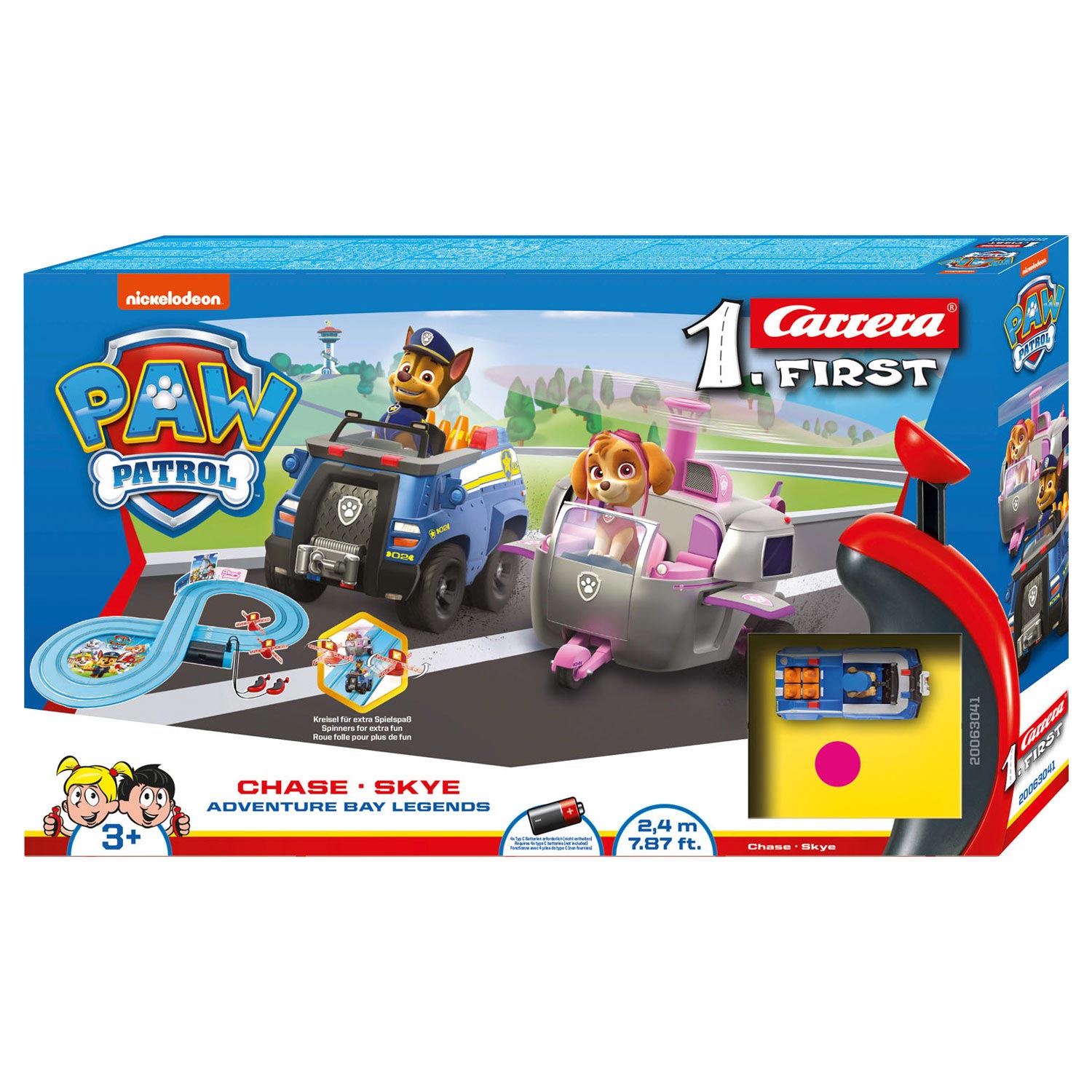 Carrera First Racetrack - Paw Patrol | Thimble Toys