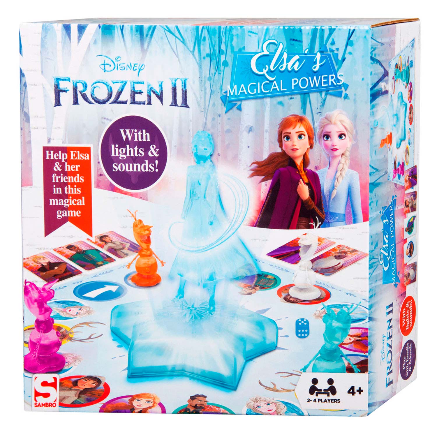 Disney Frozen 2 Elsa&#39;s Magic Forces Game Thimble Toys