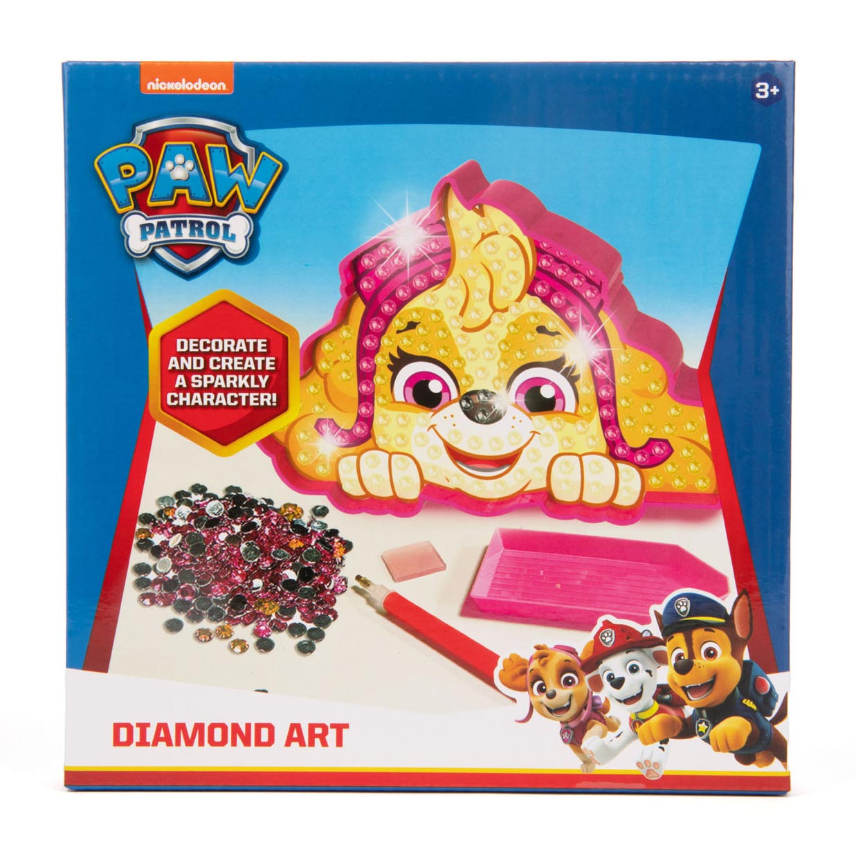 Kalmerend US dollar Losjes PAW Patrol Diamond Painting Art - Skye | Thimble Toys