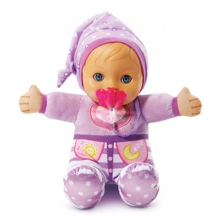 Vtech little love baby cuddle best sale and care