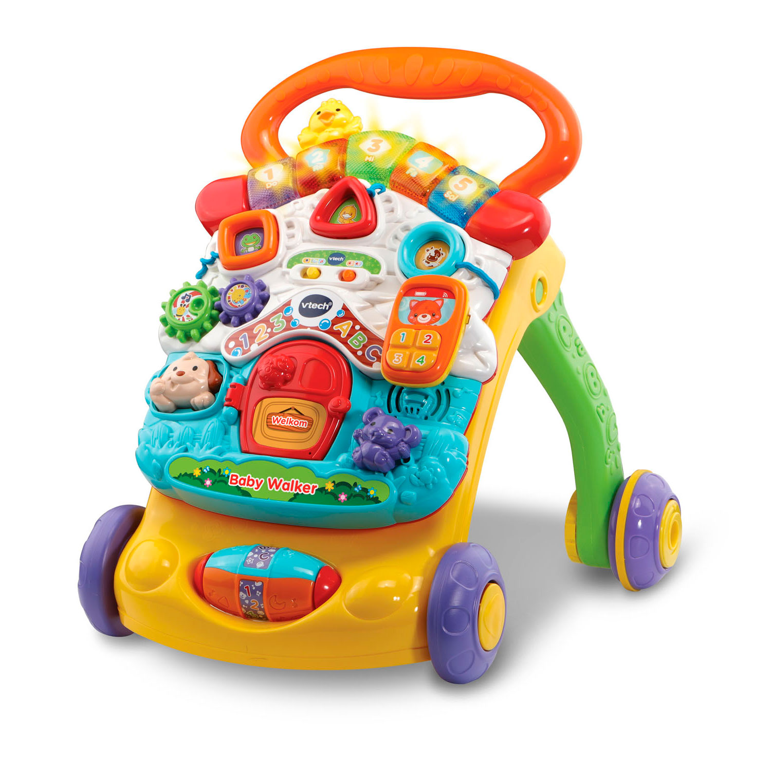  Smoby Little Baby Walker Detachable Activity Play