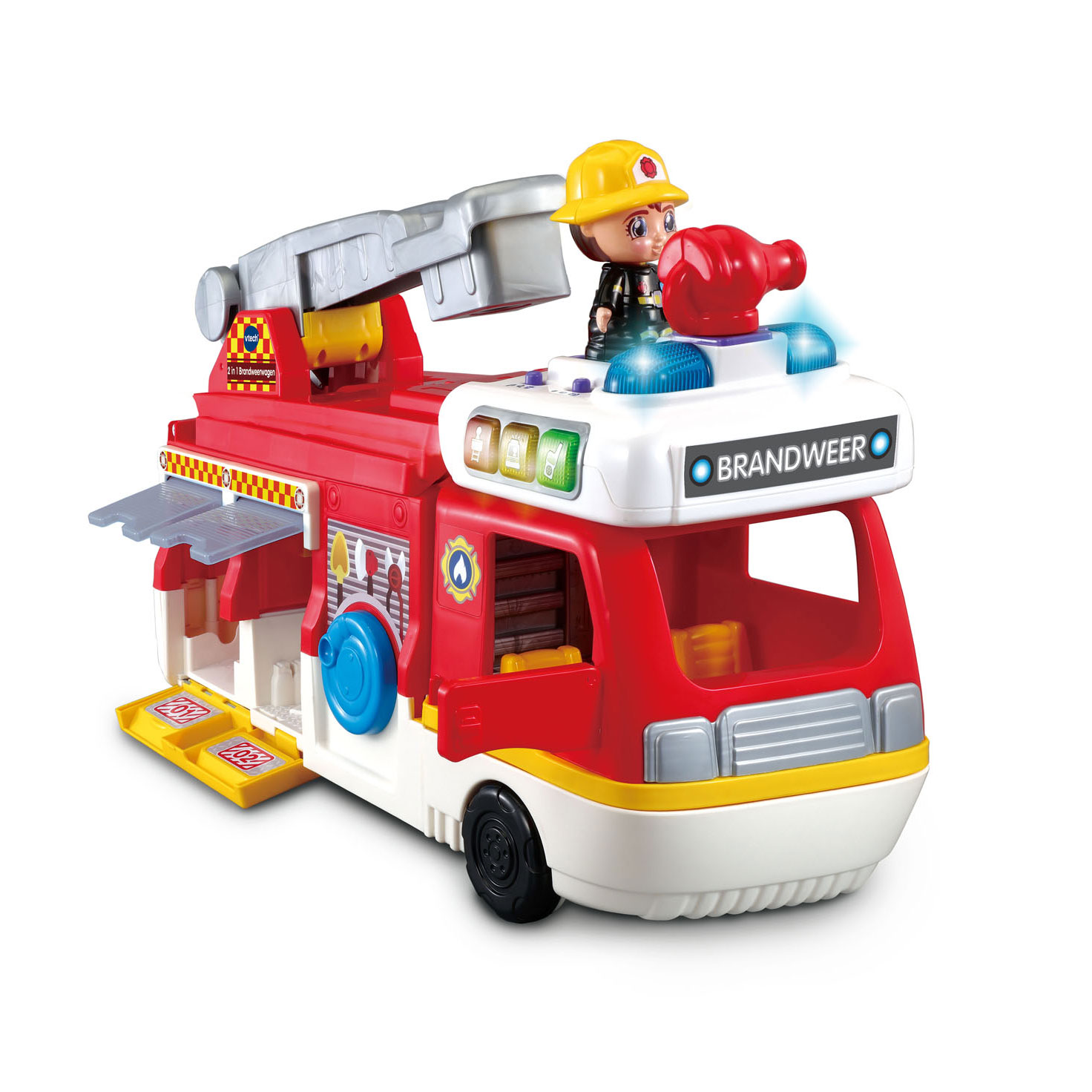 paar Maladroit Bezit VTech Happy Friends - Fire Truck 2in1 | Thimble Toys