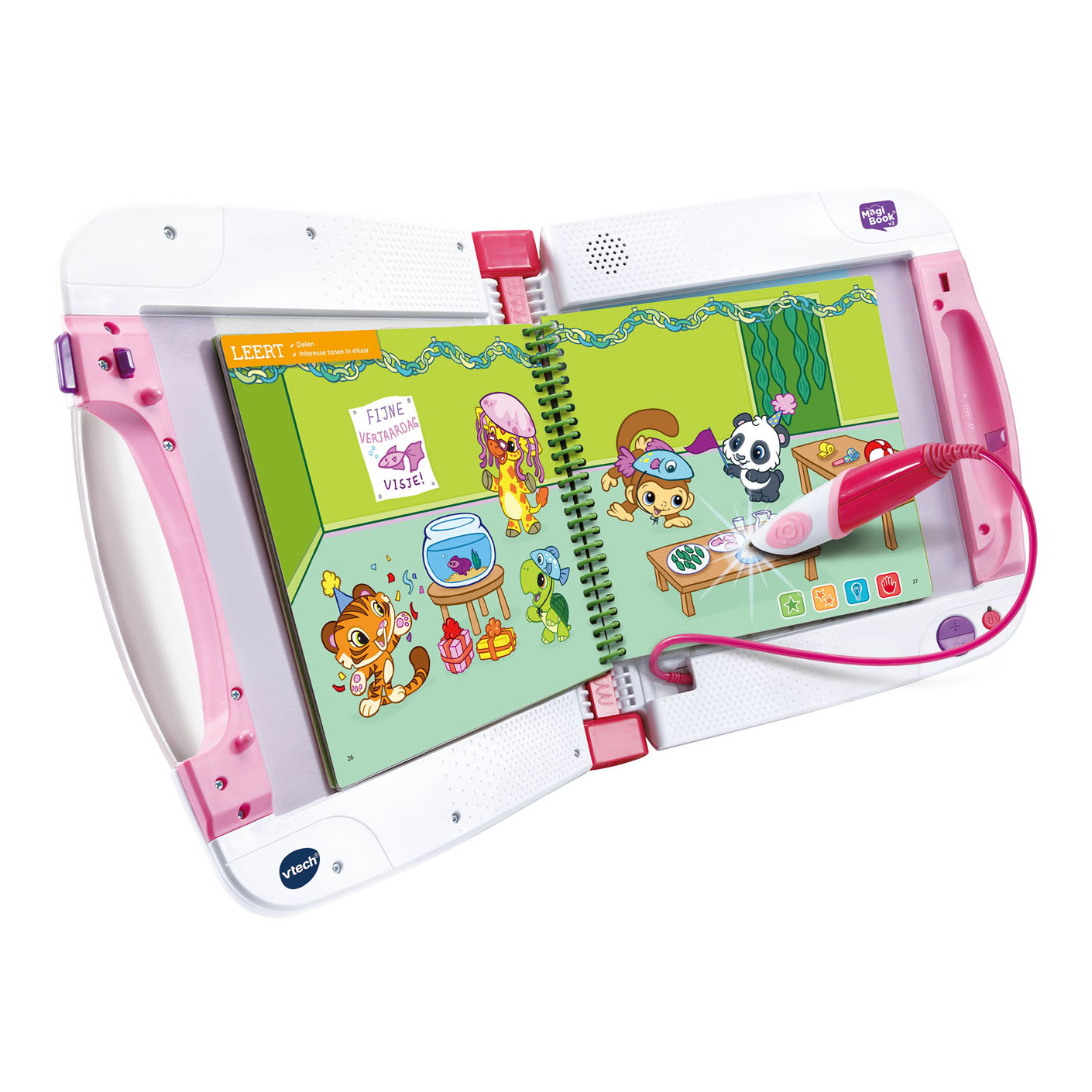 VTech - MagiBook - MagiBook v2 pink inkl. 2 Lernbüchern' kaufen - Spielwaren