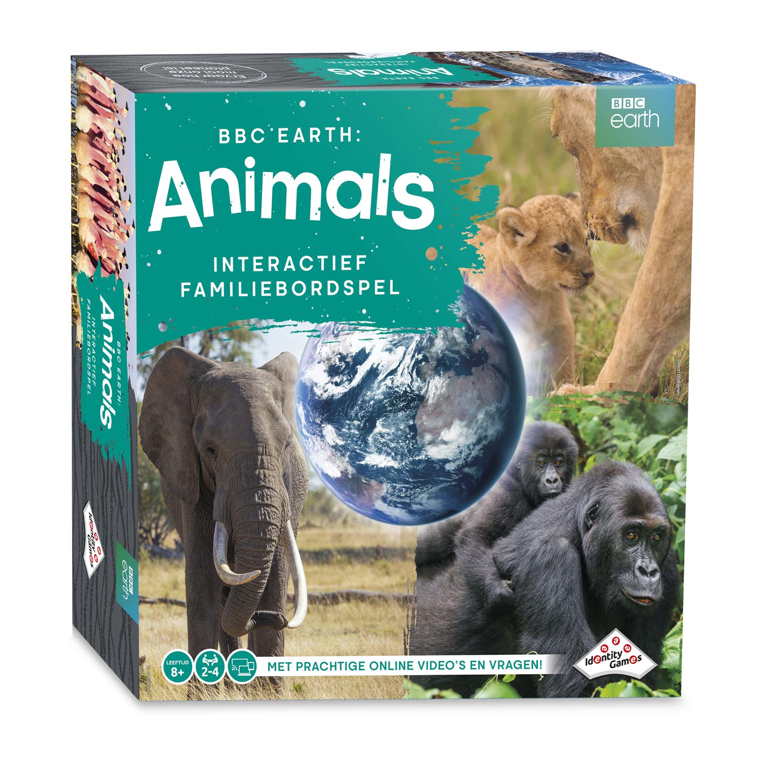 BBC Earth Animals Interactive Family Board Game | Thimble Toys
