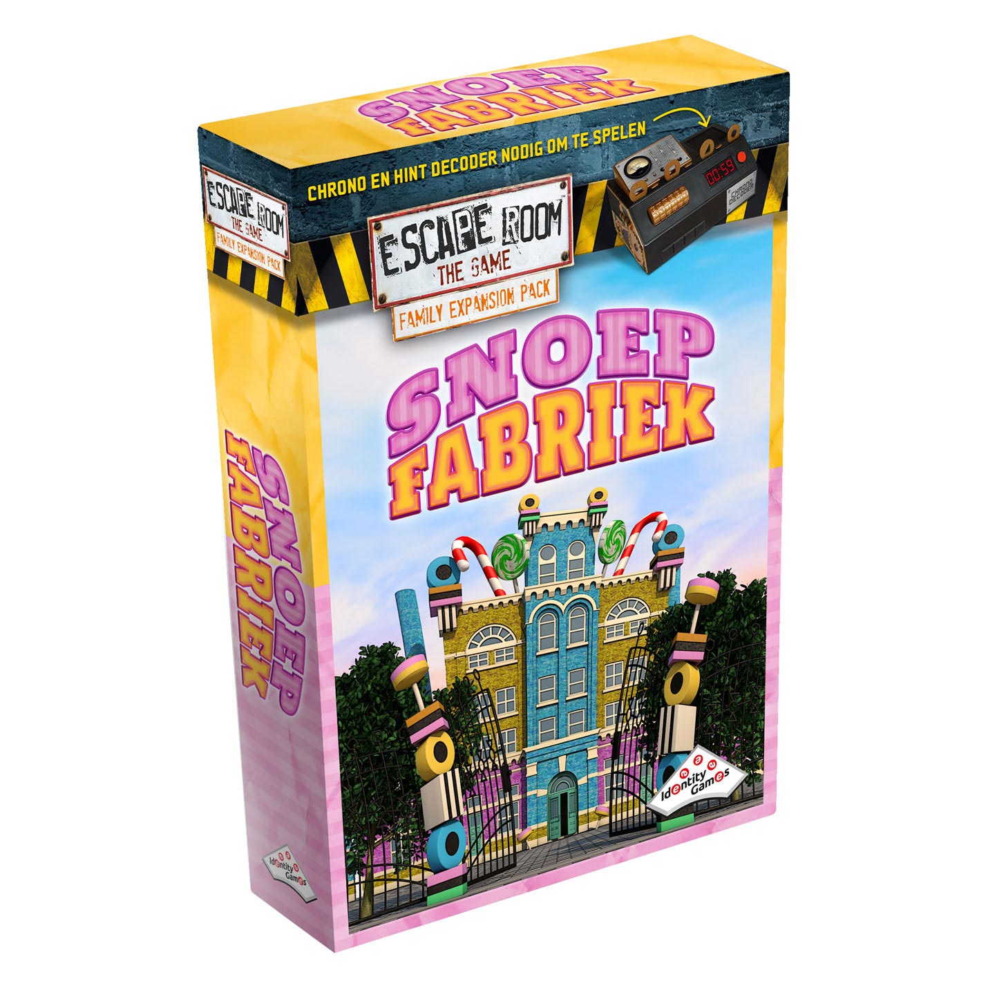 Escape Room The Game Expansion Set Family Candy Factory | Thimble Toys