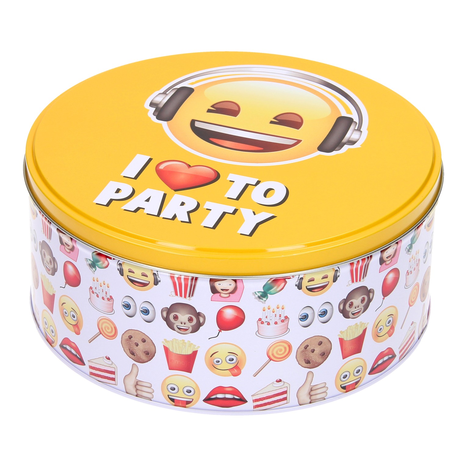 Emoji Koektrommel Yellow Thimble Toys