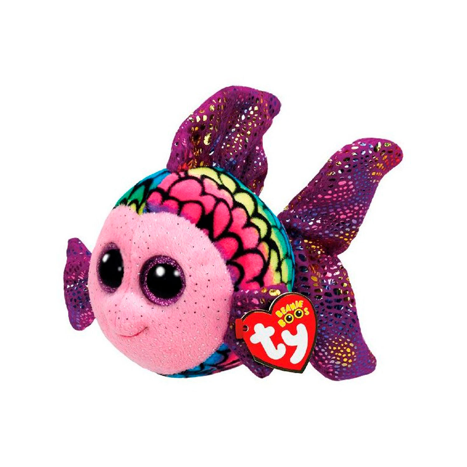 Flash mager St Ty Beanie Boo Knuffel Vis - Flippy | Thimble Toys
