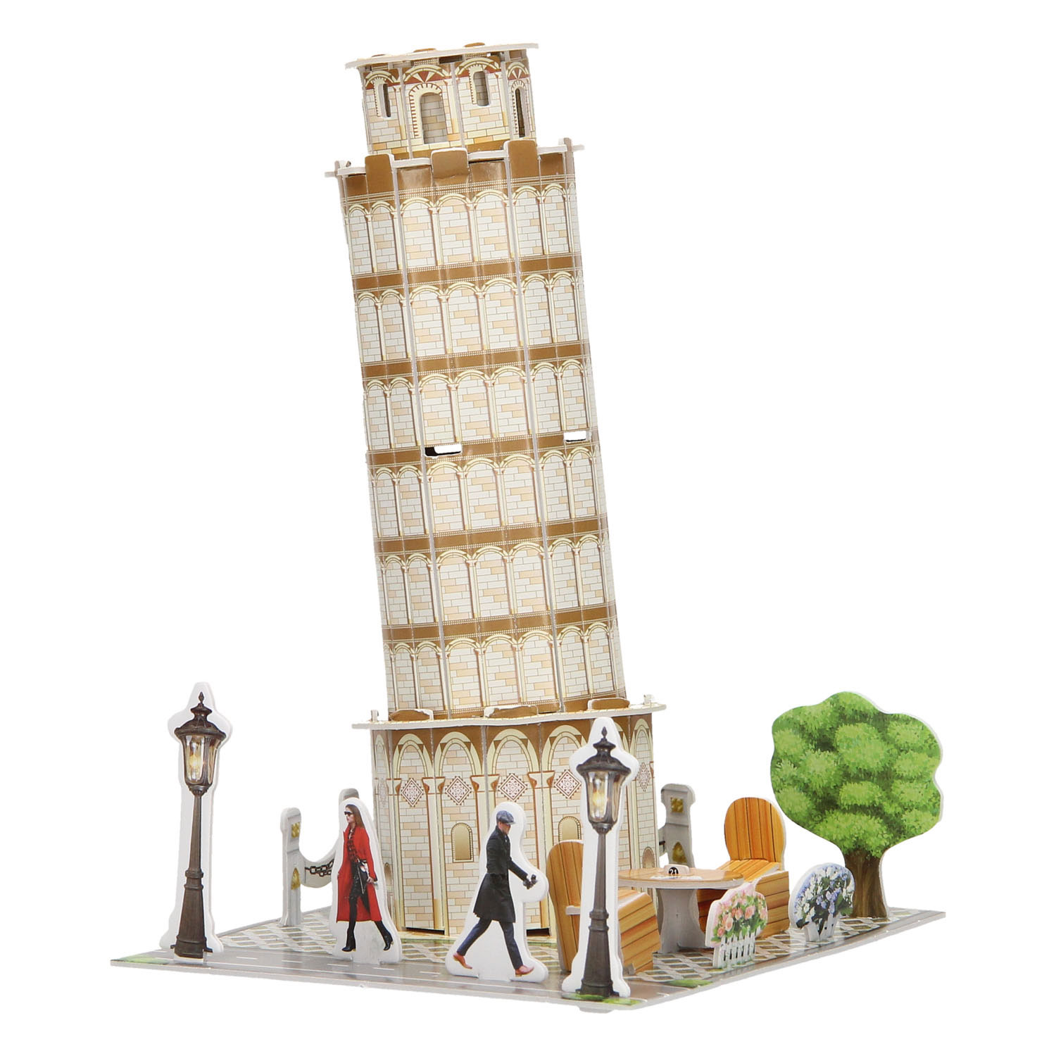 huren verontschuldigen Stapel 3D Puzzel Toren van Pisa | Thimble Toys