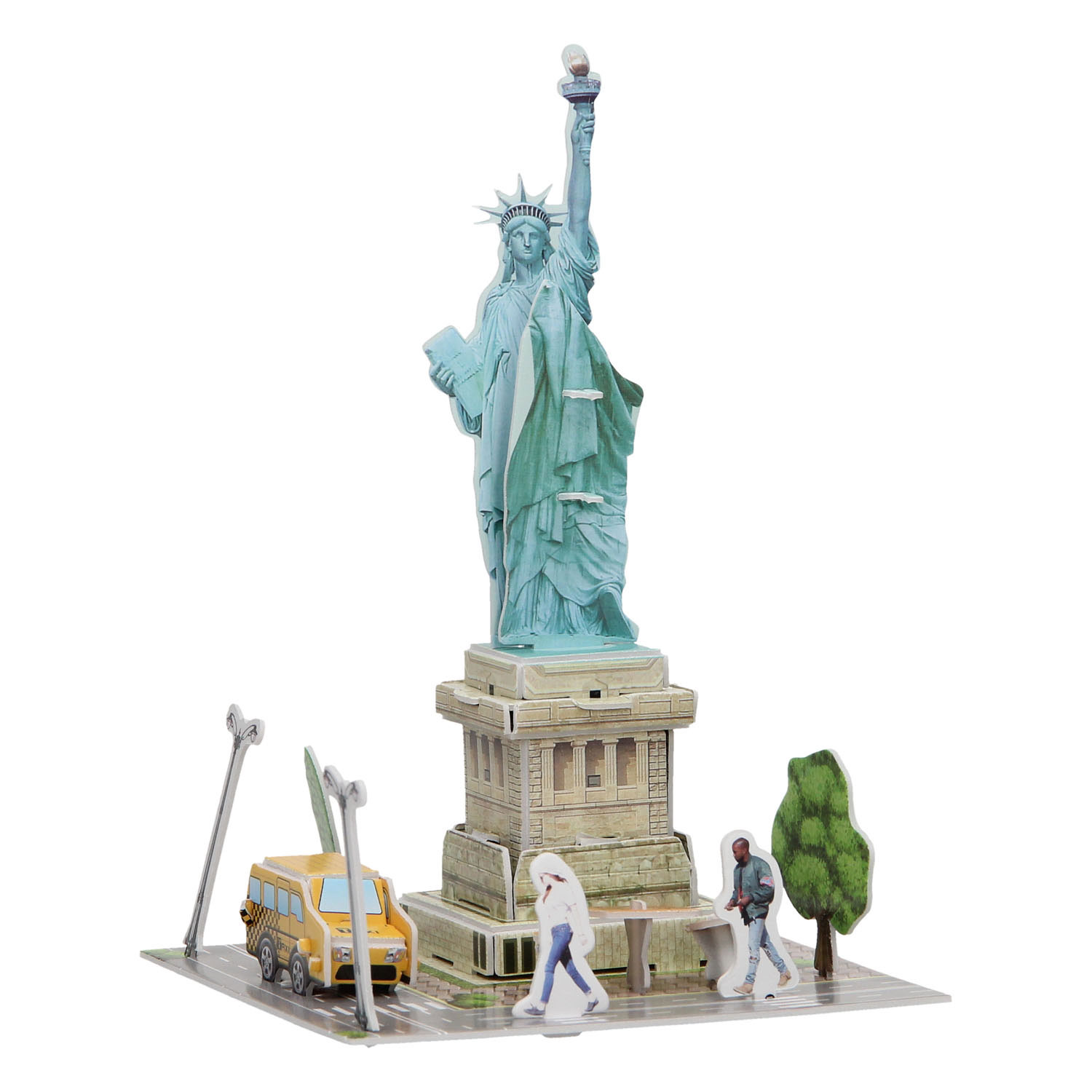 Statue of Liberty Night, 3D Puzzle Buildings, 3D Puzzles, Products