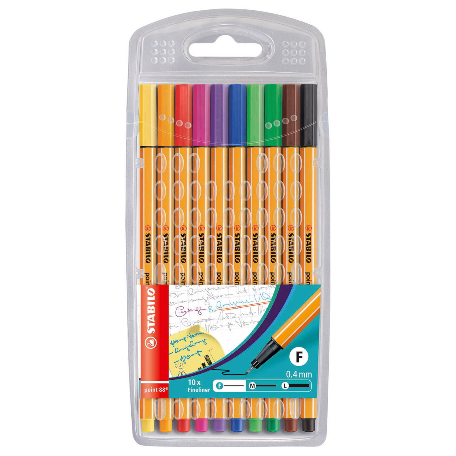 Stabilo® Point 88 Pastel 8 Color Pen Set