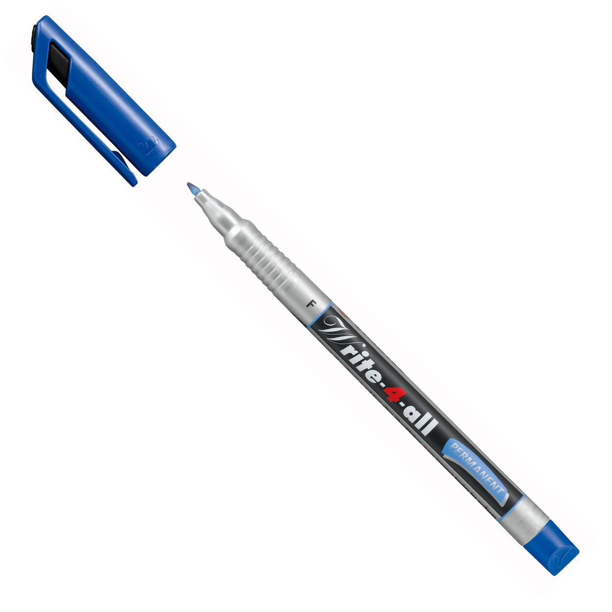 Permanent marker STABILO Write-4-all Fine - blue