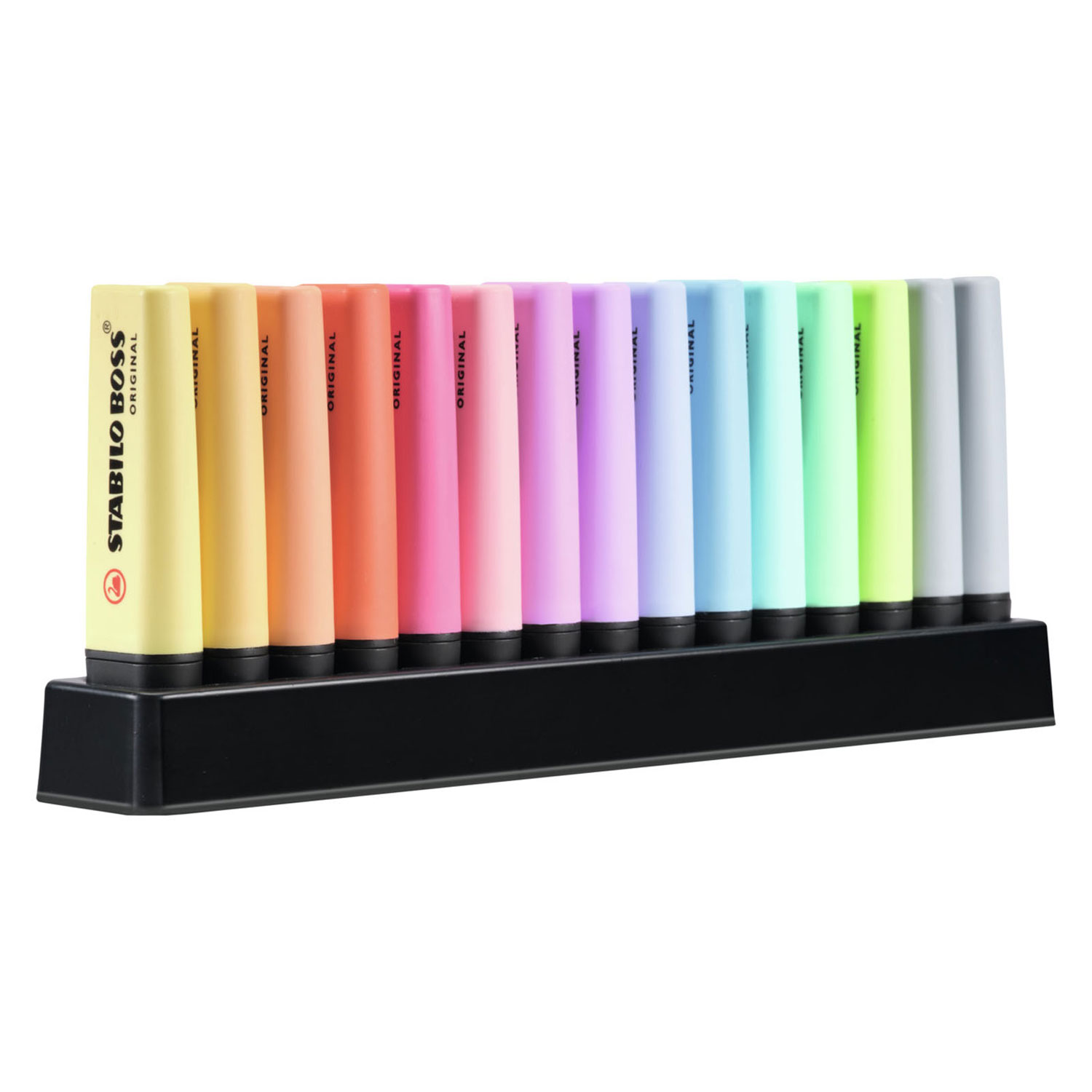 STABILO BOSS ORIGINAL Pastel Highlighter Set, 6-Color 