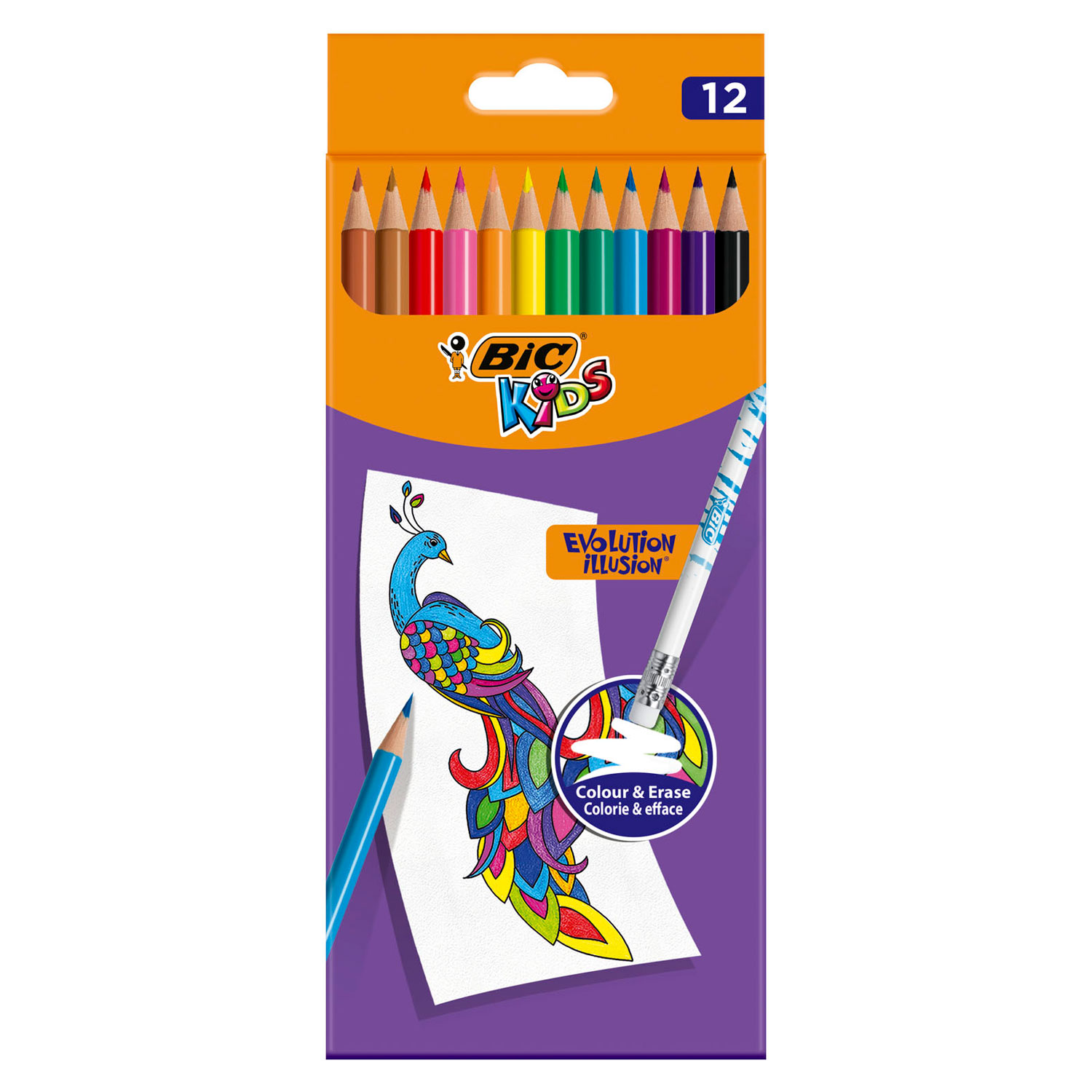 Maxi classpack 288 crayons couleurs Evolution Bic