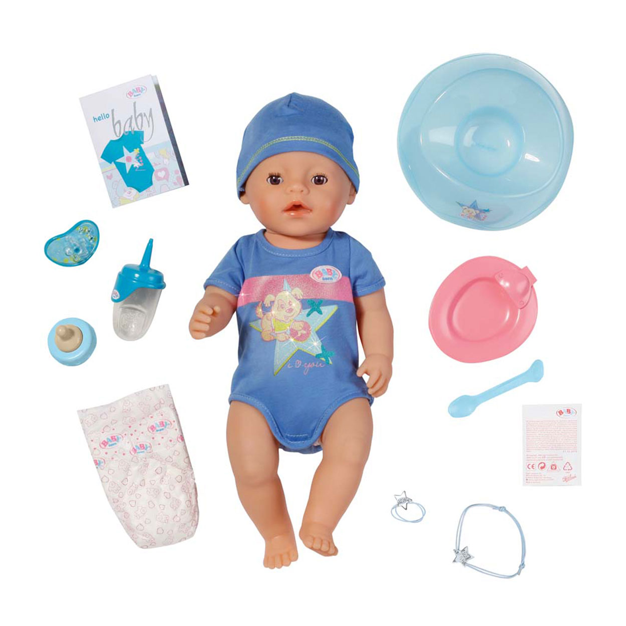 Onbemand doen alsof handig BABY born BOY Interactieve Pop | Thimble Toys