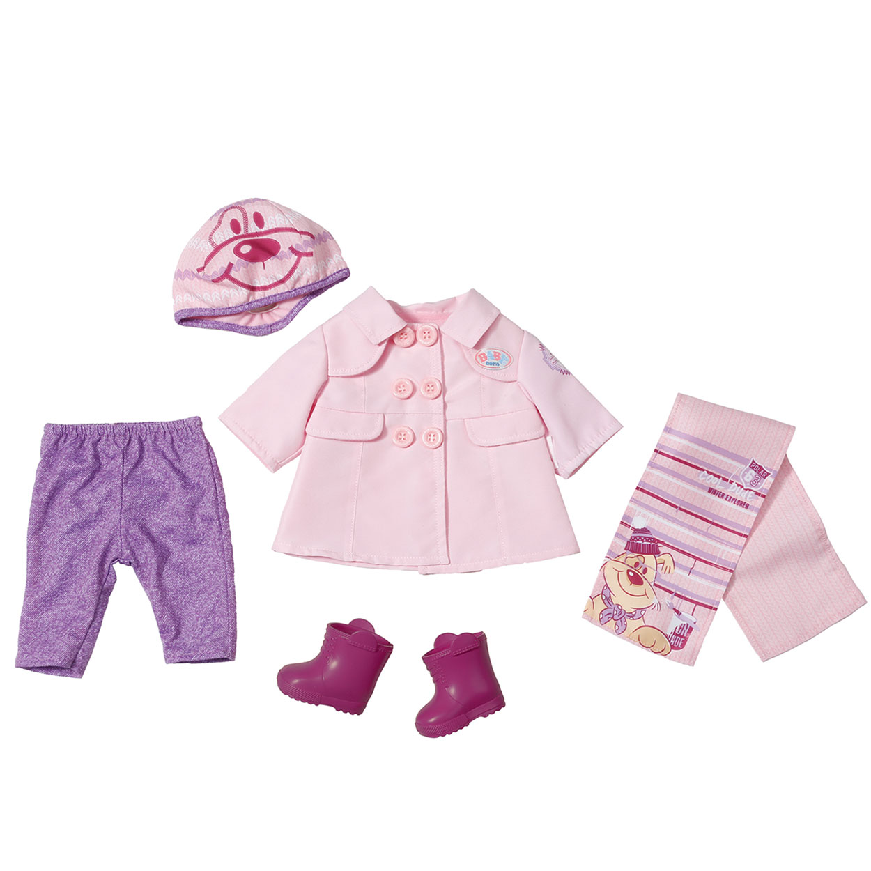 Zapf Creation комплект одежды для куклы Baby born 823828