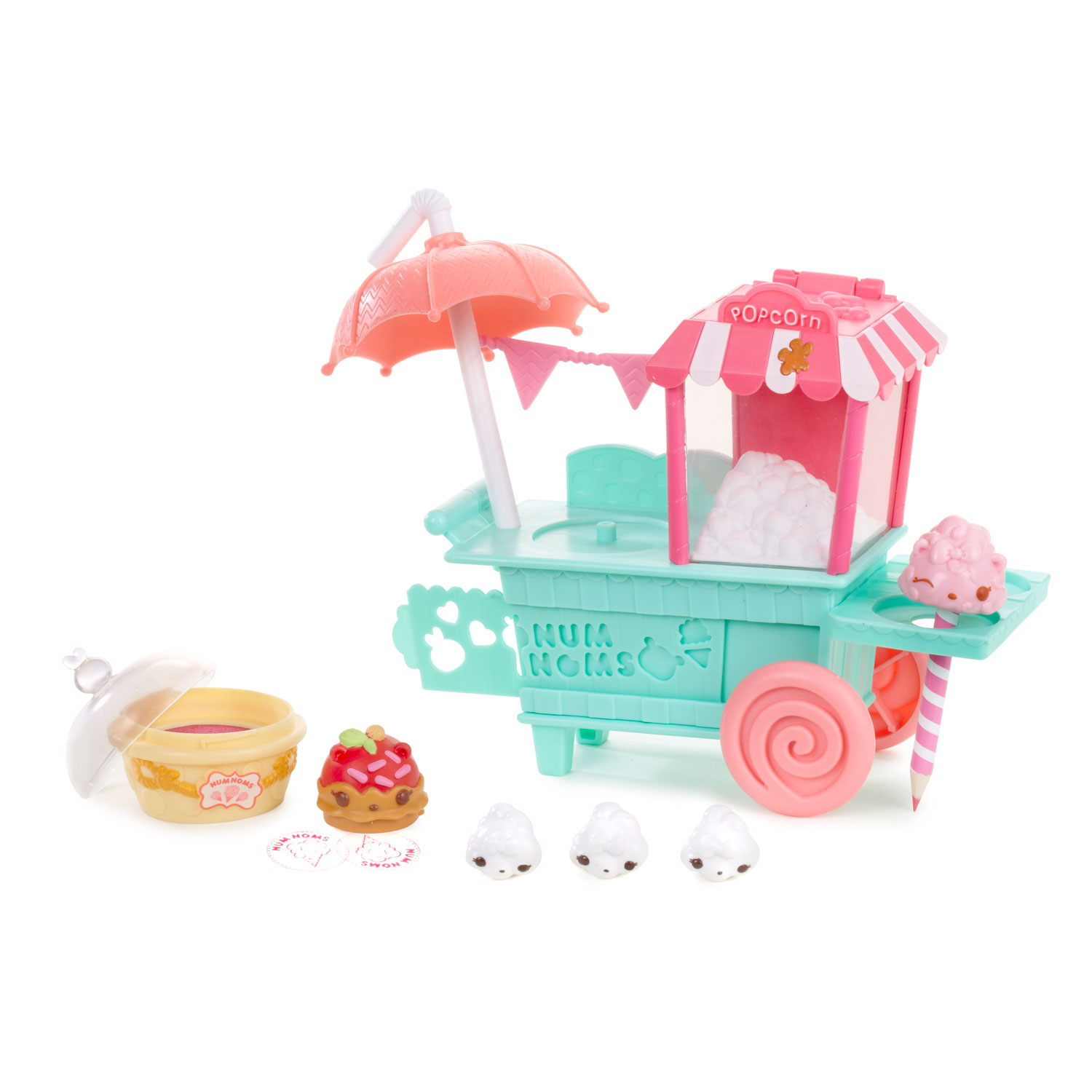 num noms popcorn cart