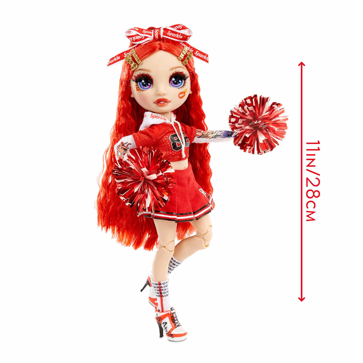  Rainbow High Ruby Anderson - Red Clothes Fashion Doll