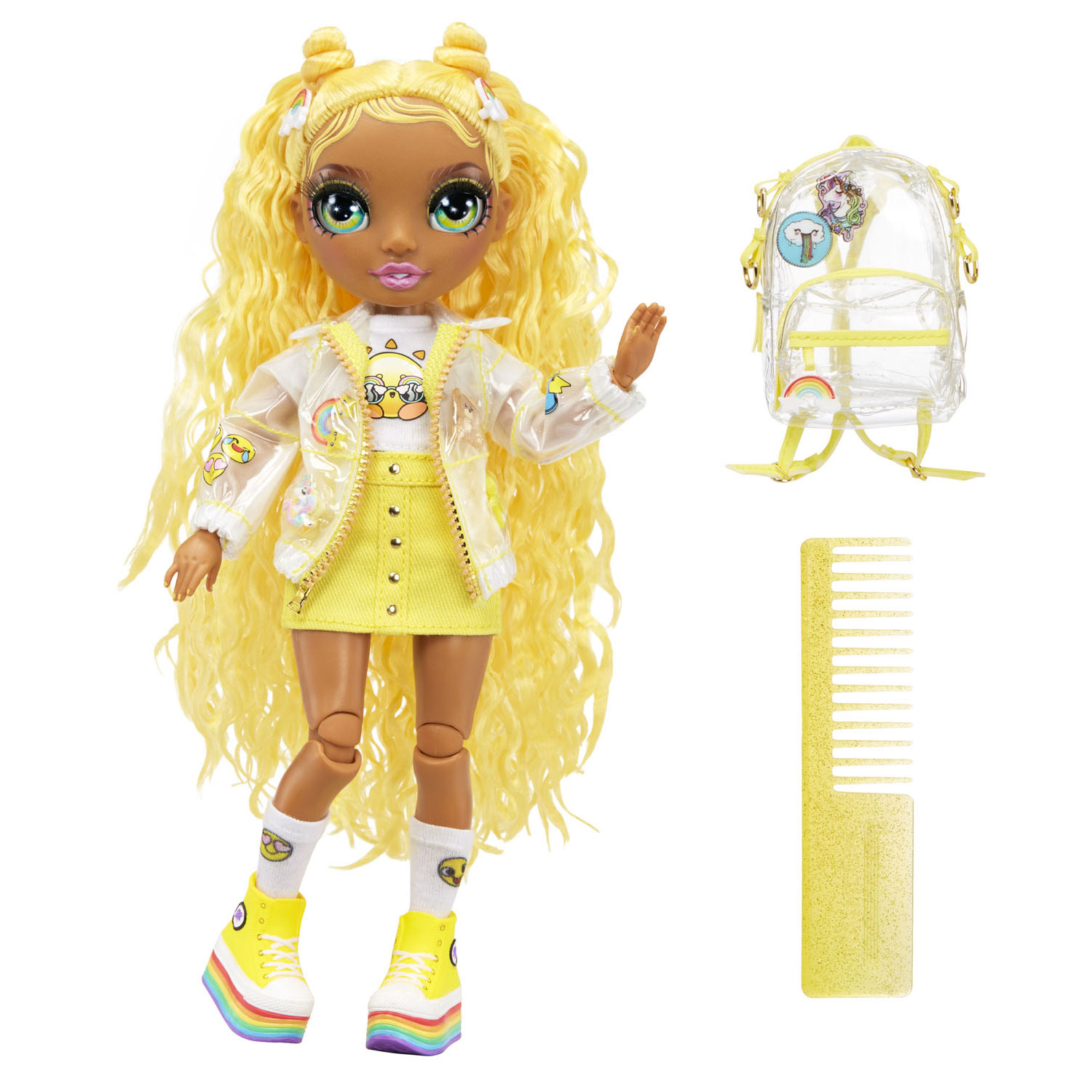 Rainbow High Fantastic Fashion Doll Sunny (Yellow)