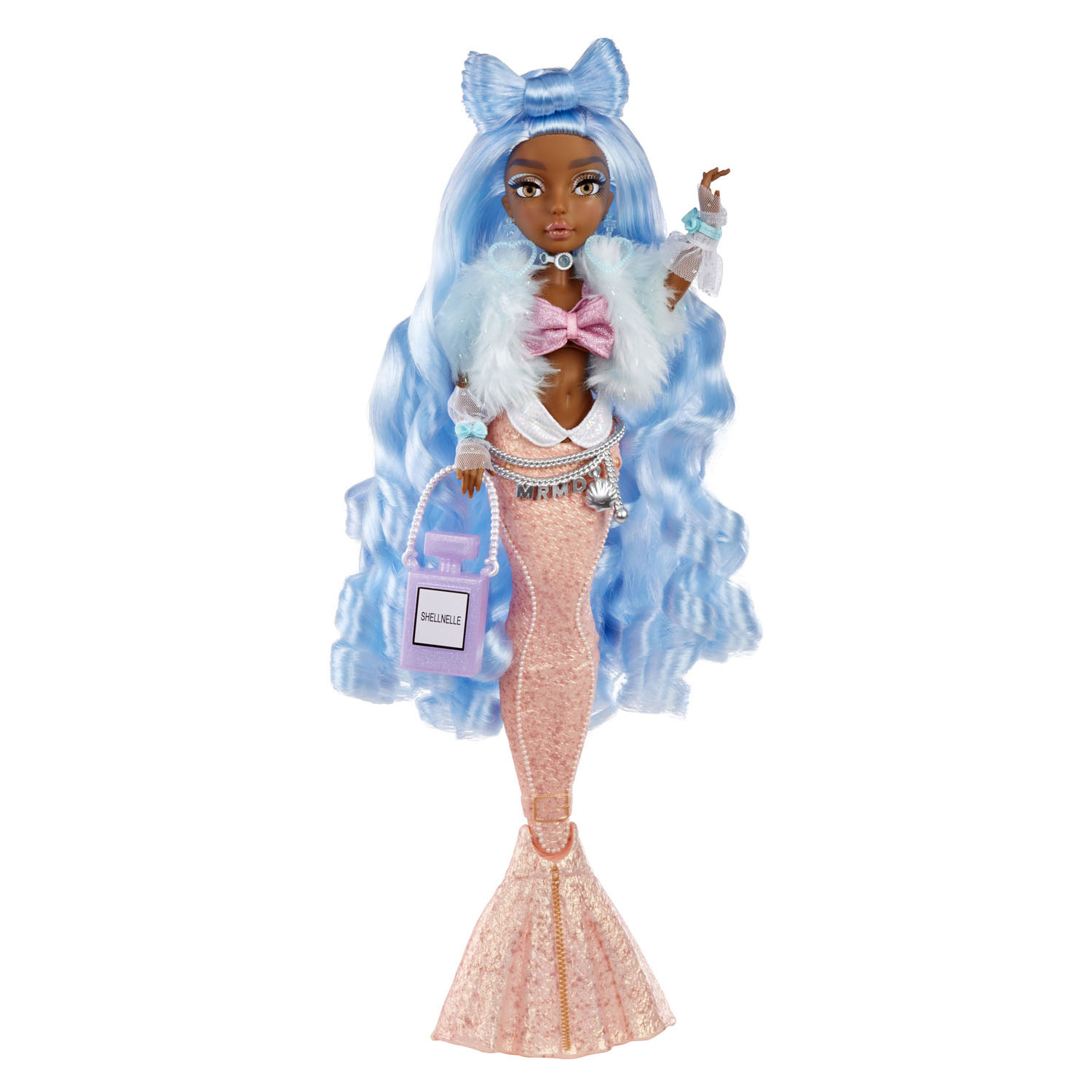 Mermaid blue big shell完売しました Mermaze Mermaidz - Shellnelle | Thimble Toys