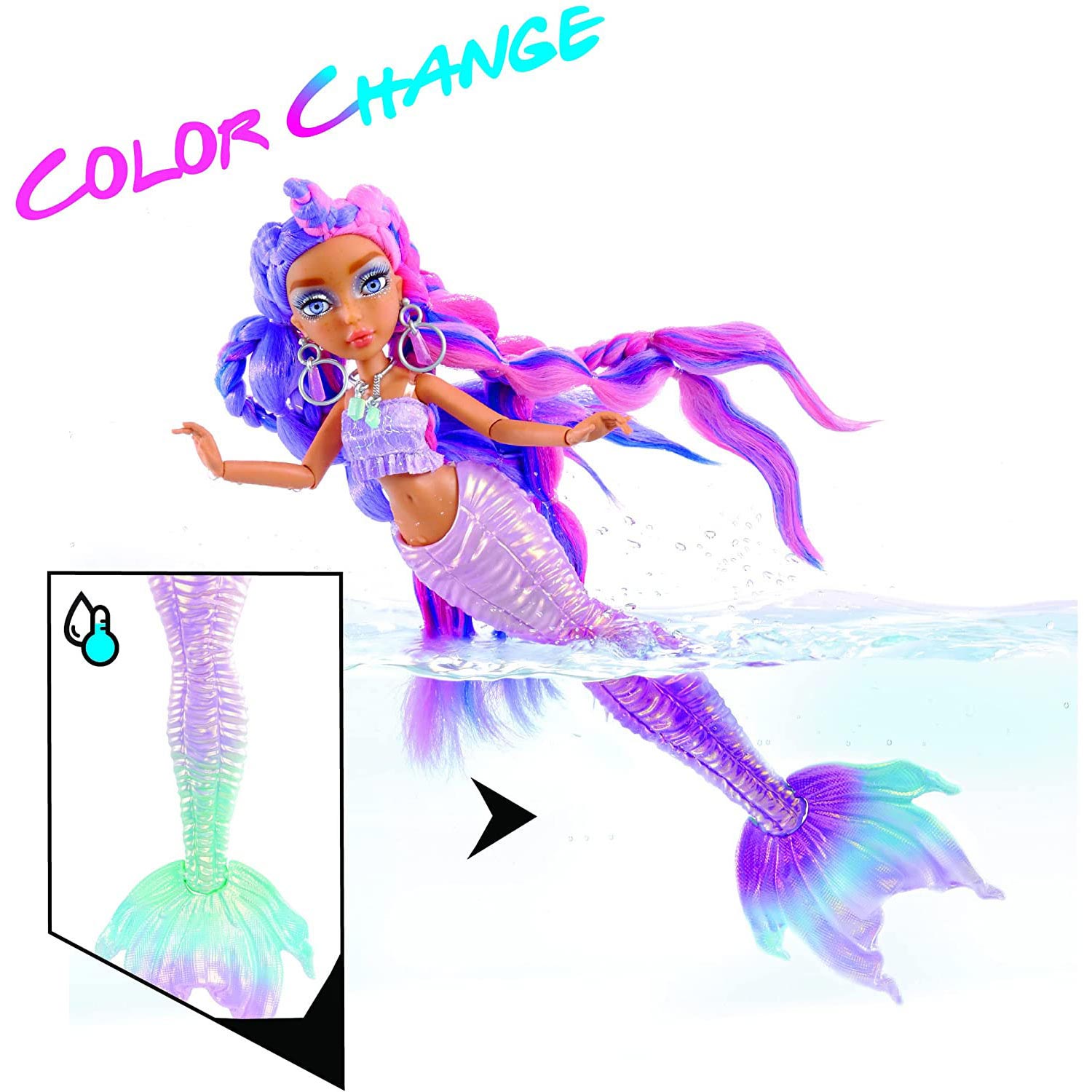 Mermaze Mermaidz Core Fashion Doll S1 - Kishiko | Thimble Toys