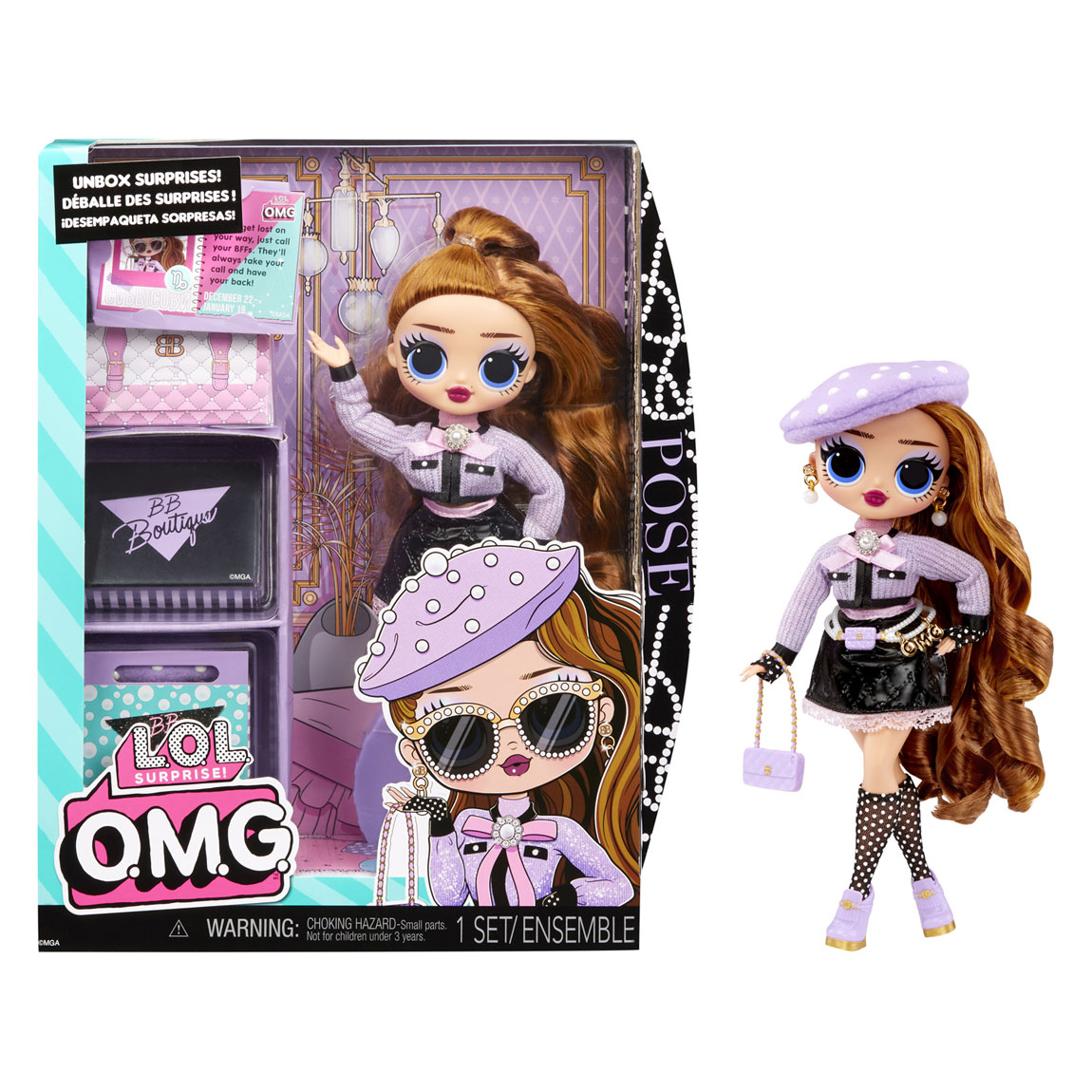 Buy LOL Surprise OMG Glam N' Go Glamper Doll Playset - 32cm | Dolls | Argos