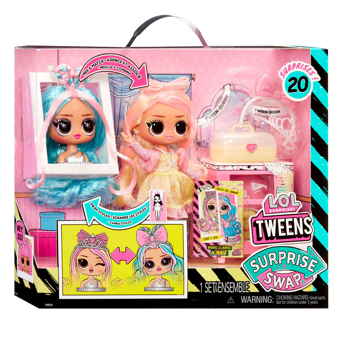New LOL tweens with interchangeable heads! With little peace sign hands! :  r/Dolls