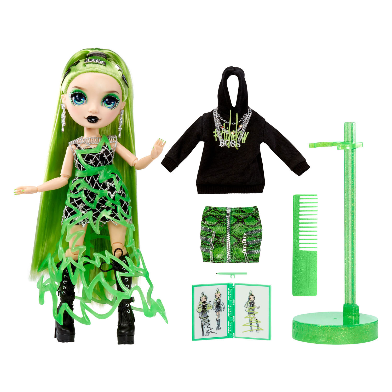 Rainbow High Fantastic Fashion Doll - Jade | Thimble Toys